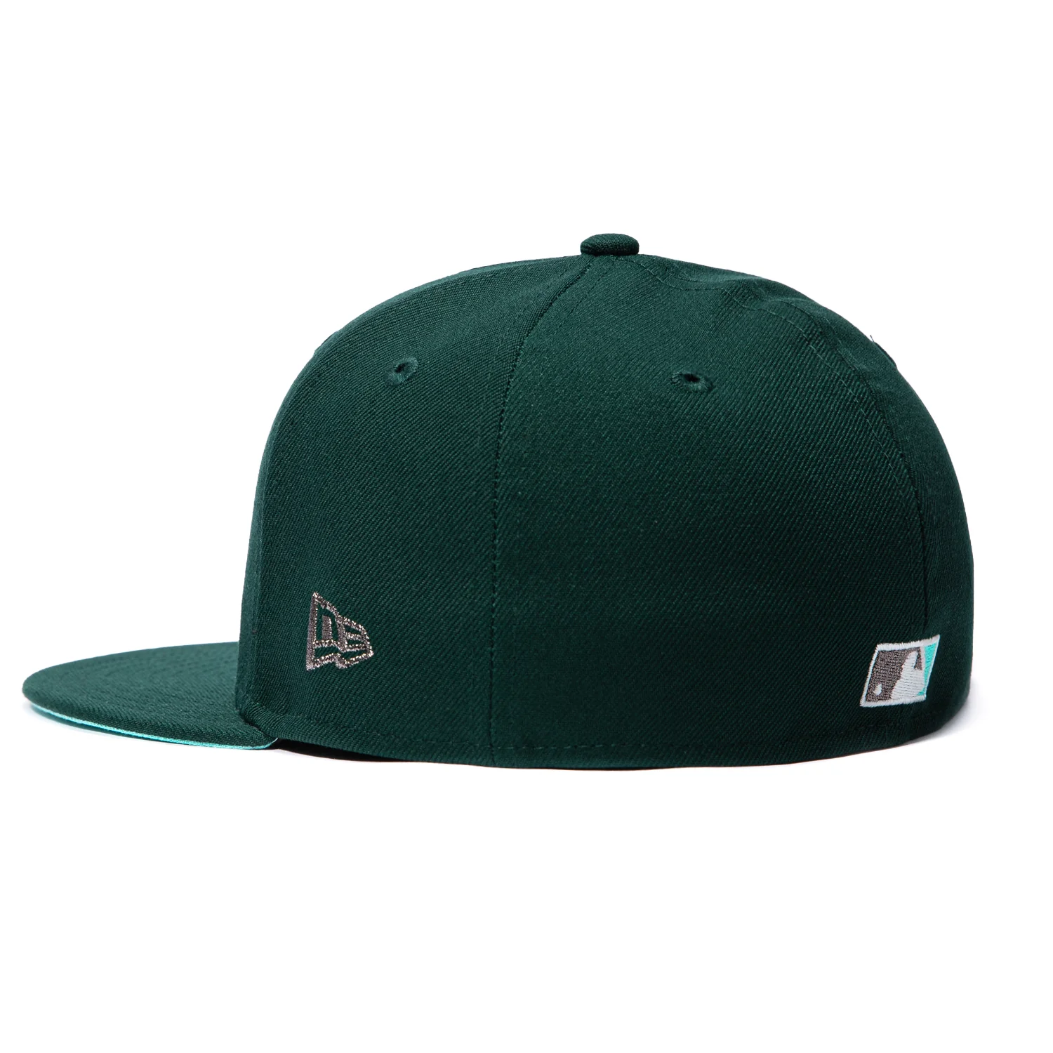 New Era 59Fifty Boston Red Sox 90th Anniversary Stadium Patch Sea Glass UV Hat - Green - Image 3