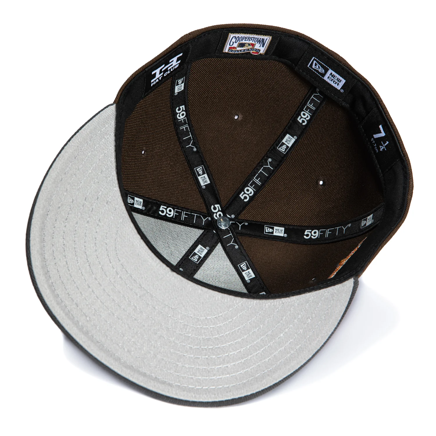 New Era 59Fifty Sepia St Louis Cardinals 30th Anniversary Patch Hat - Brown, Graphite - Image 2