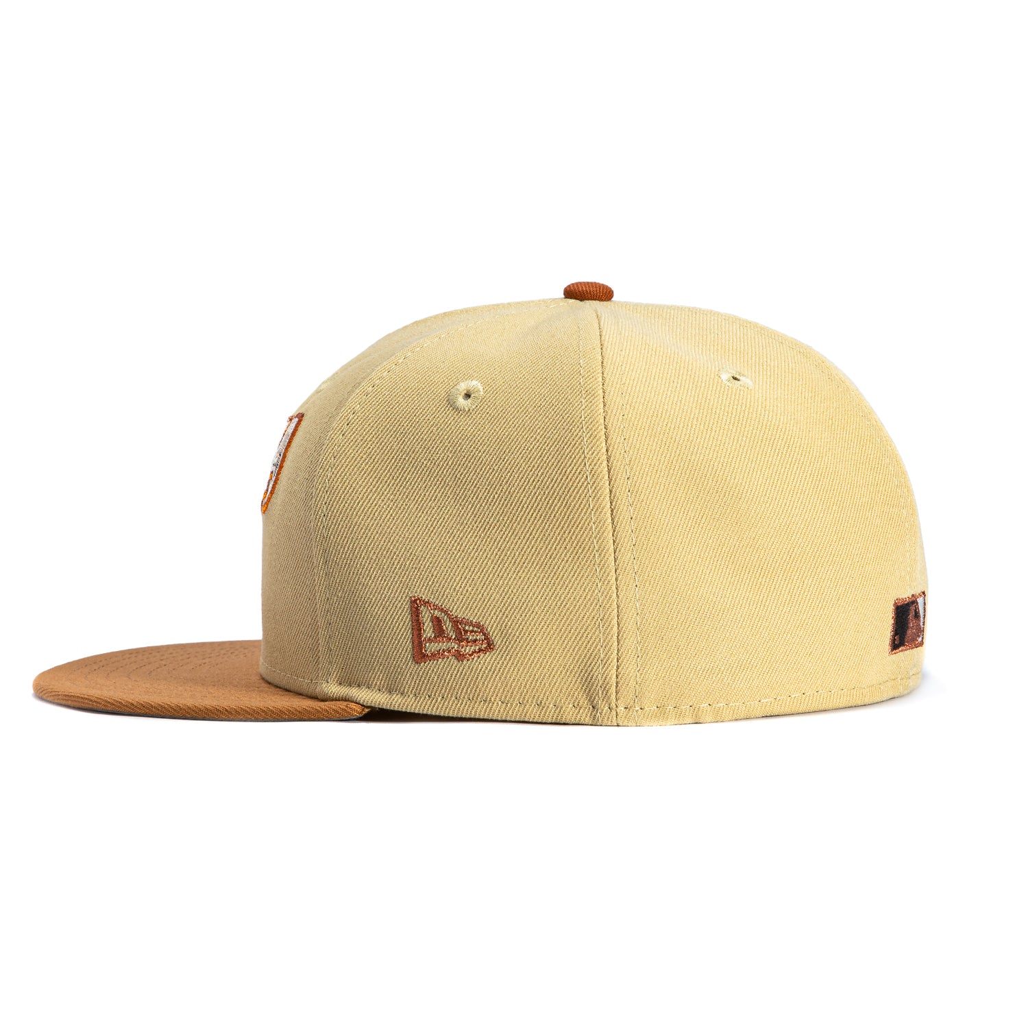 New Era 59Fifty Sepia Arizona Diamondbacks 25th Anniversary Patch Script Hat - Tan, Khaki - Image 3