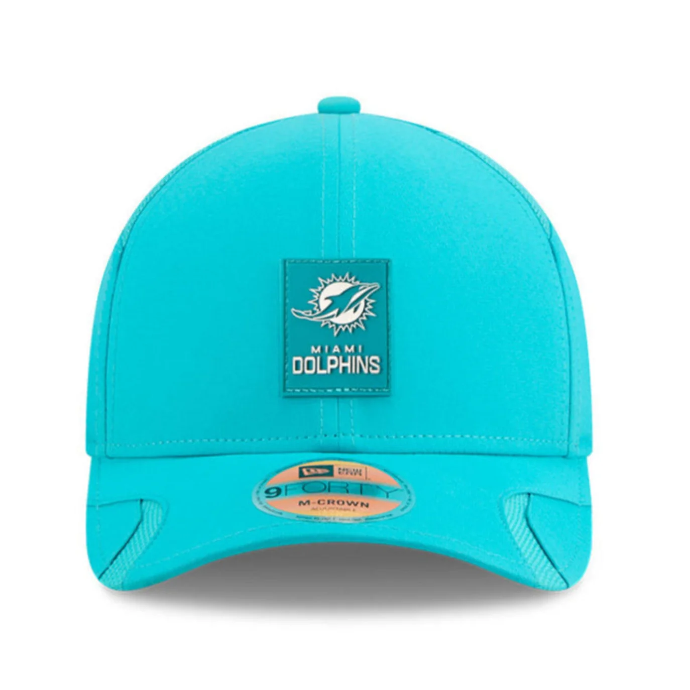 New Era 9Forty M-Crown Miami Dolphins 2025 Sideline Snapback Hat - Teal - Image 2