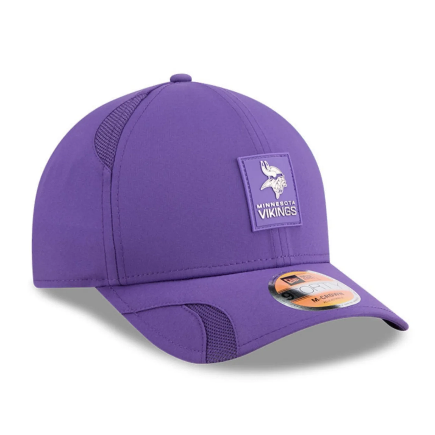 New Era 9Forty M-Crown Minnesota Vikings 2025 Sideline Snapback Hat - Purple
