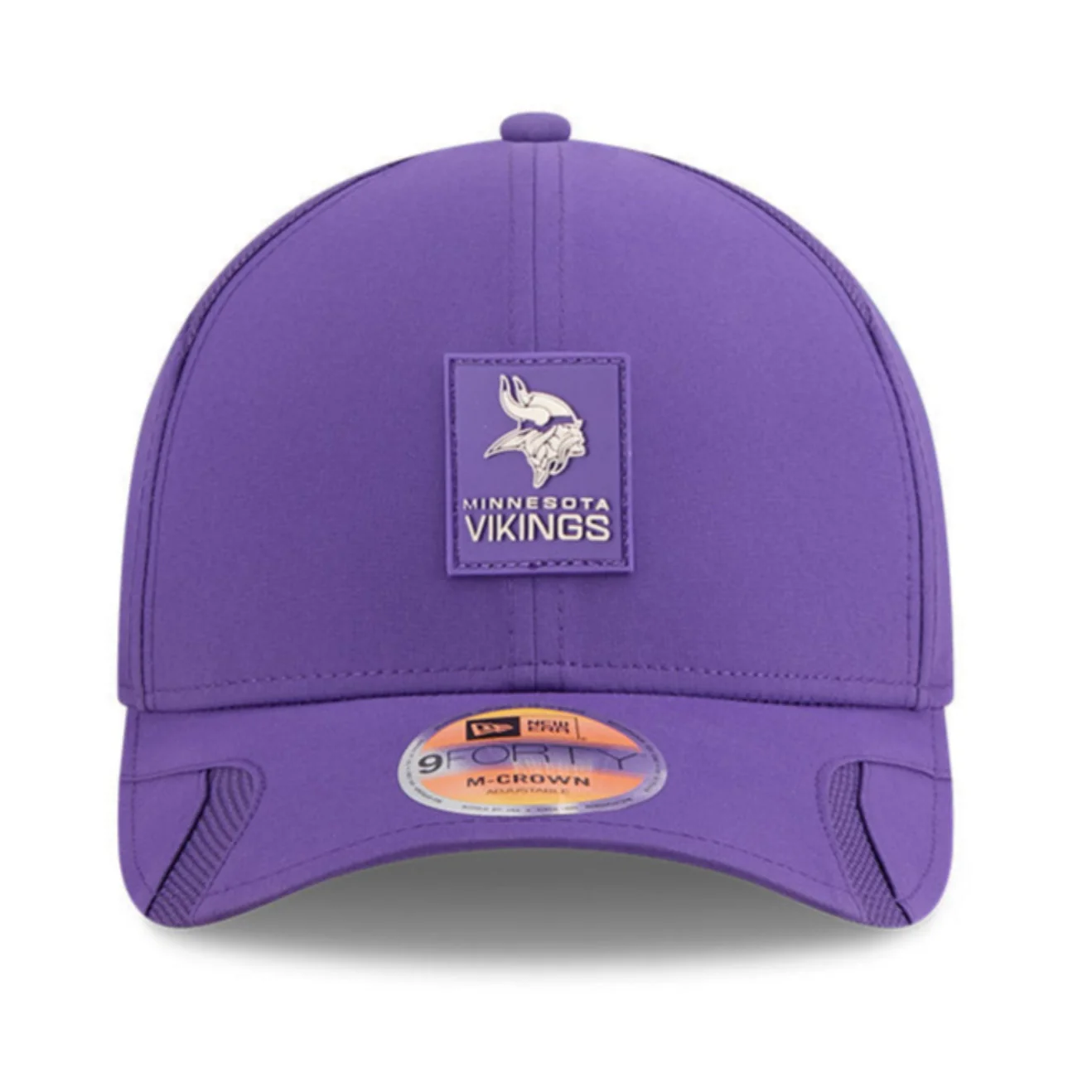 New Era 9Forty M-Crown Minnesota Vikings 2025 Sideline Snapback Hat - Purple - Image 2