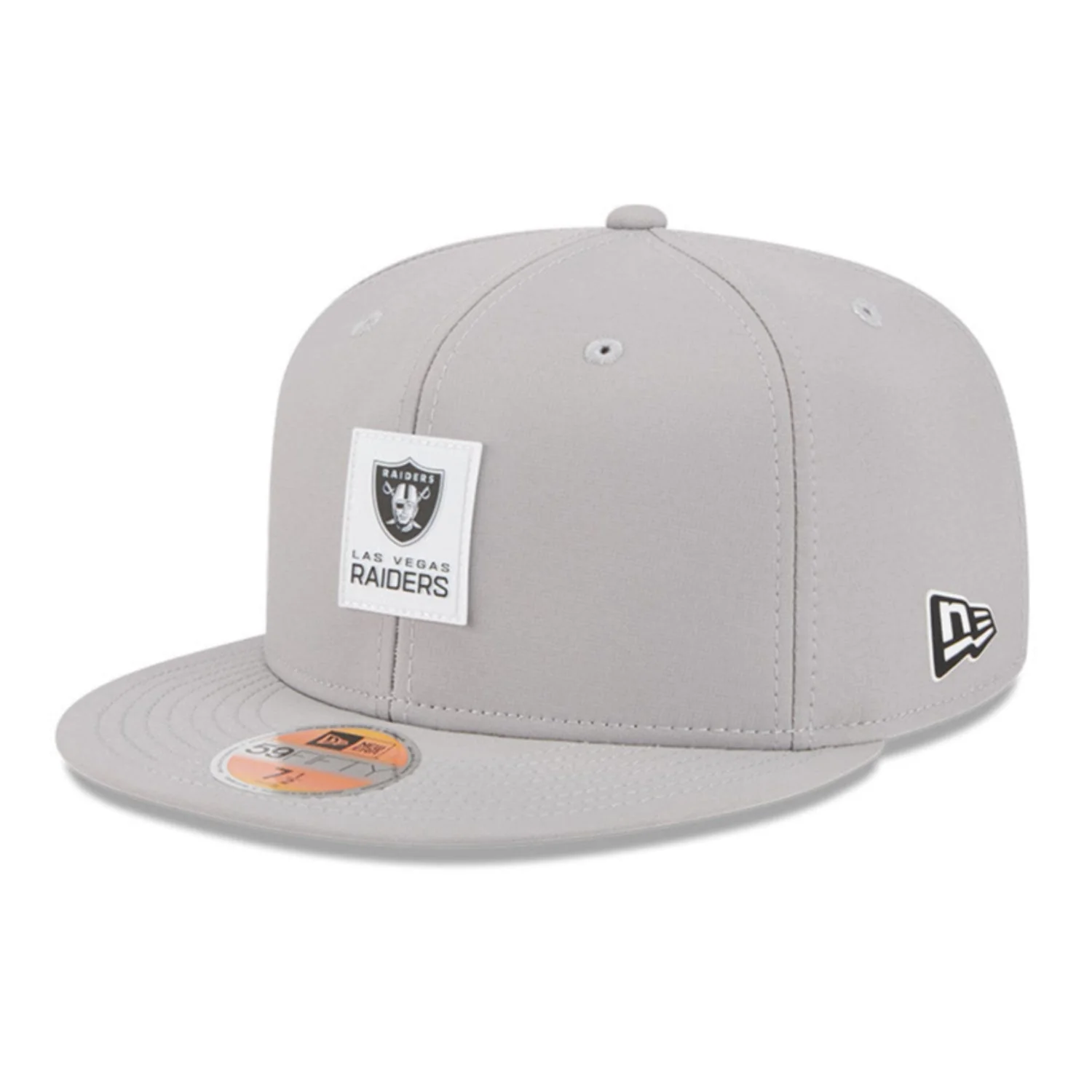 New Era 59Fifty Las Vegas Raiders 2025 Sideline Hat - Grey - Image 3