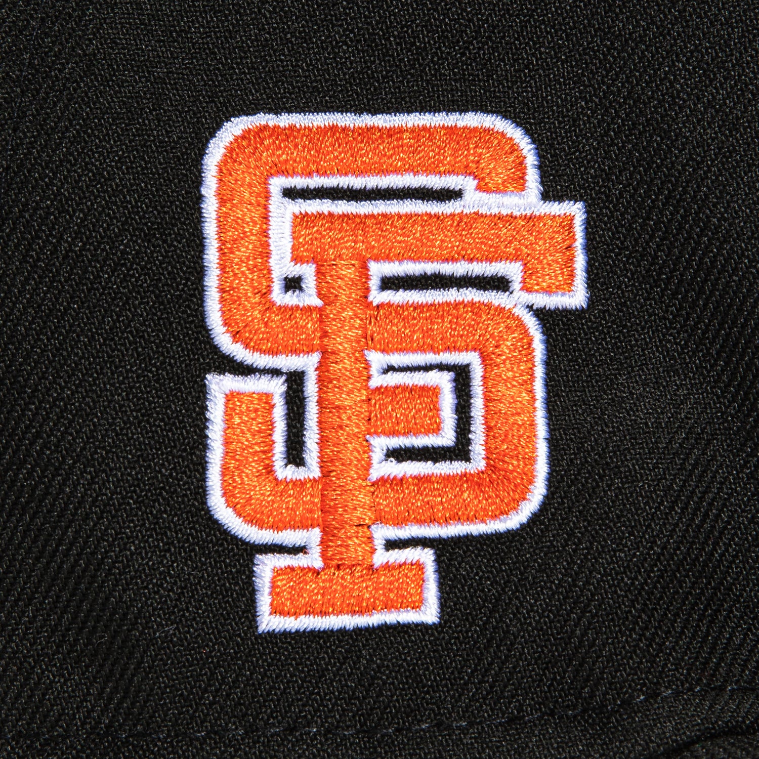 New Era 59Fifty San Francisco Giants Logo Patch Script Hat - Black - Image 5