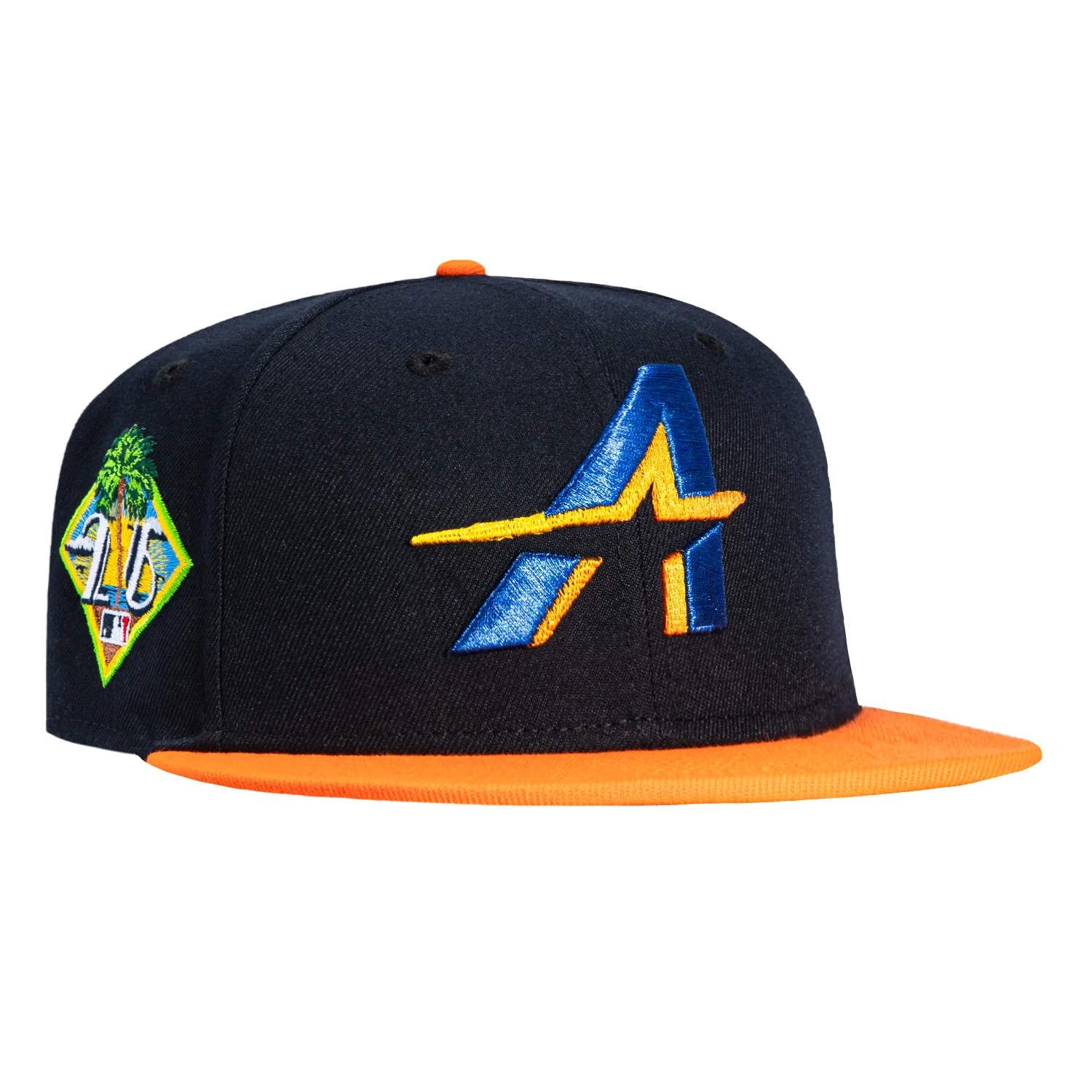 New Era 59Fifty Houston Astros 2026 Florida Spring Training Patch Hat - Navy, Orange
