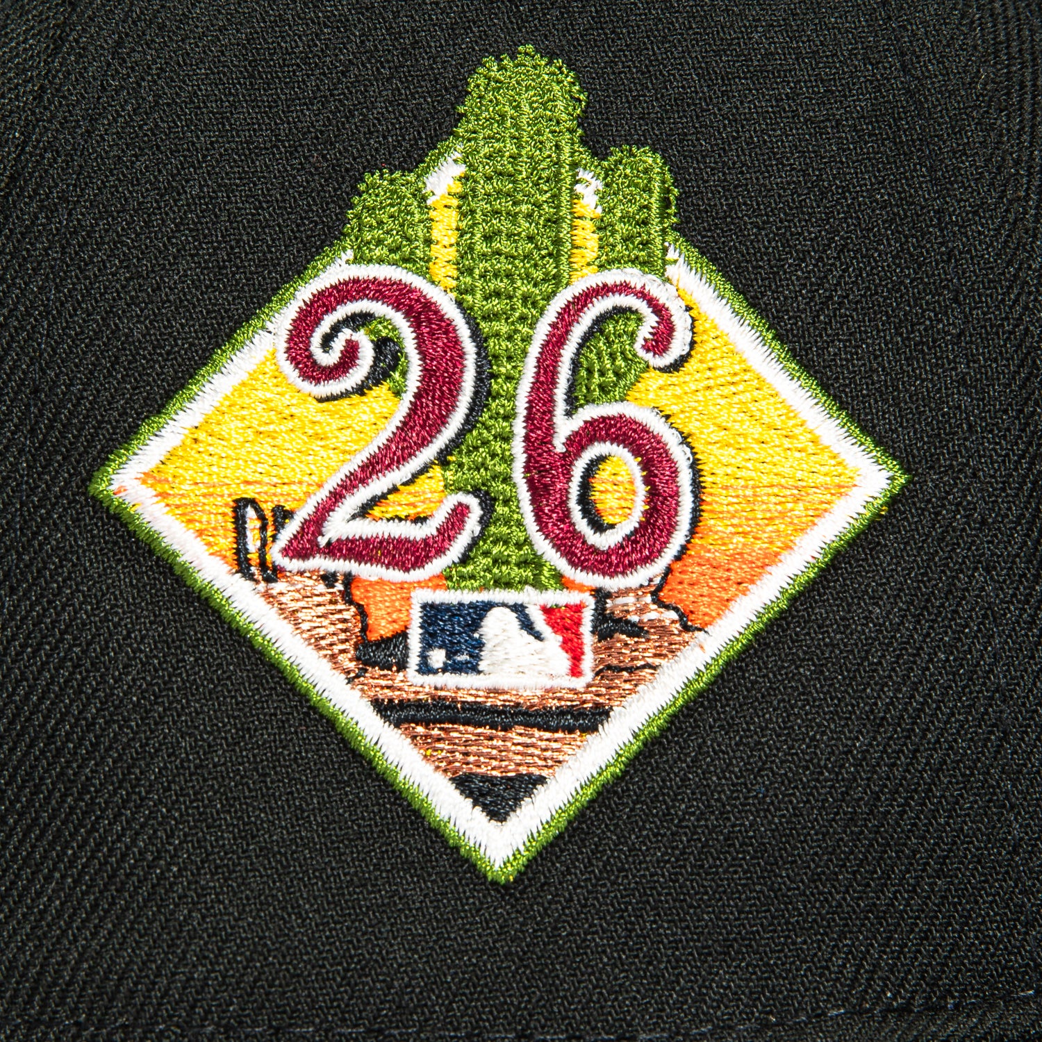 New Era 59Fifty Colorado Rockies 2026 Arizona Spring Training Cactus League Patch Hat - Black, Purple - Image 5