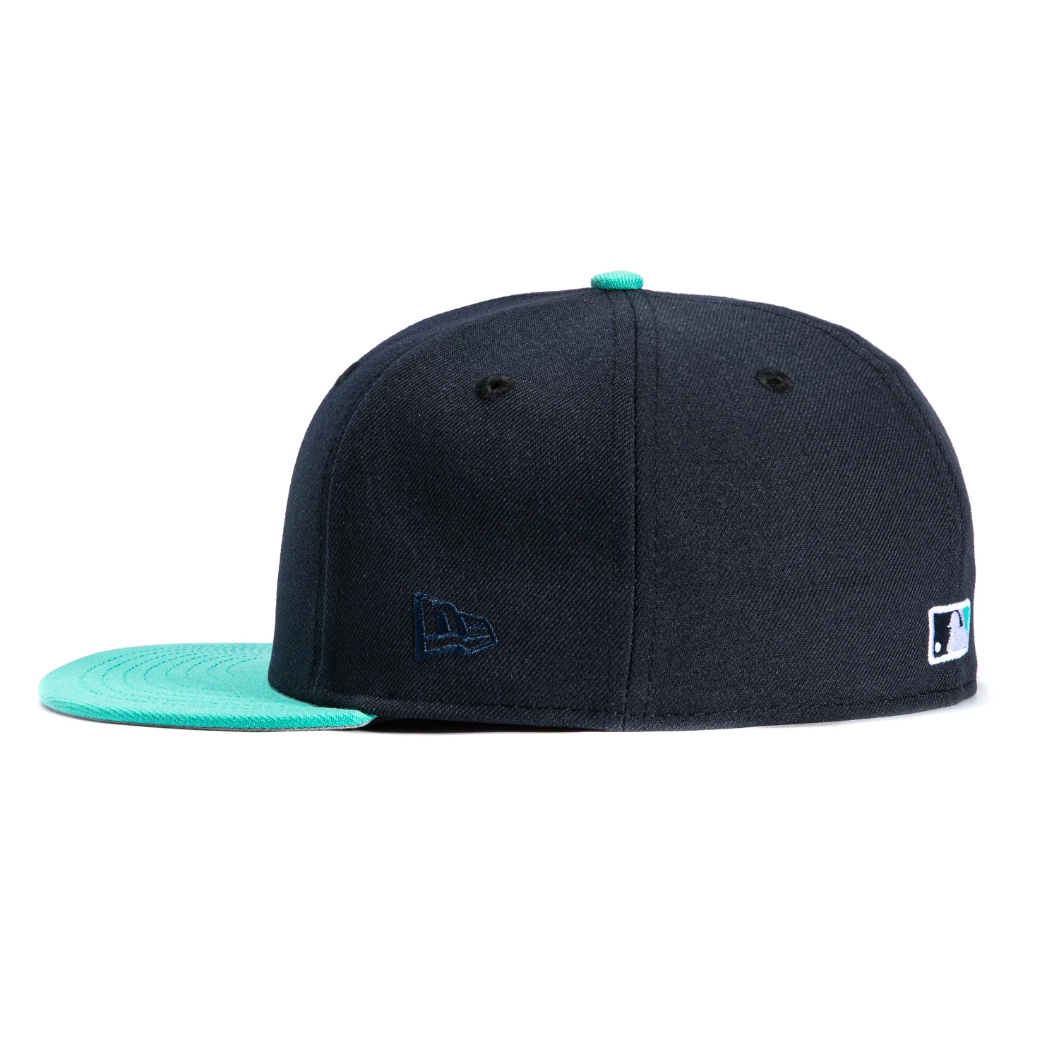 New Era 59Fifty Seattle Mariners 2026 Arizona Spring Training Patch BP Hat - Navy, Mint - Image 3