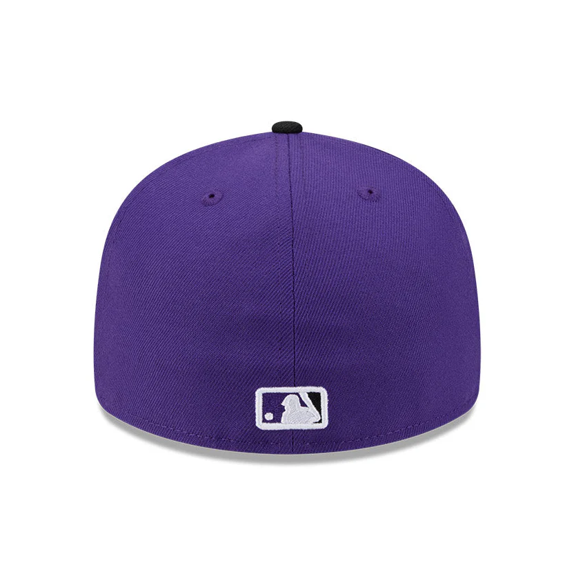 New Era 59Fifty Colorado Rockies 2026 Arizona Spring Training Pre-Curved Hat - Purple, Black - Image 4