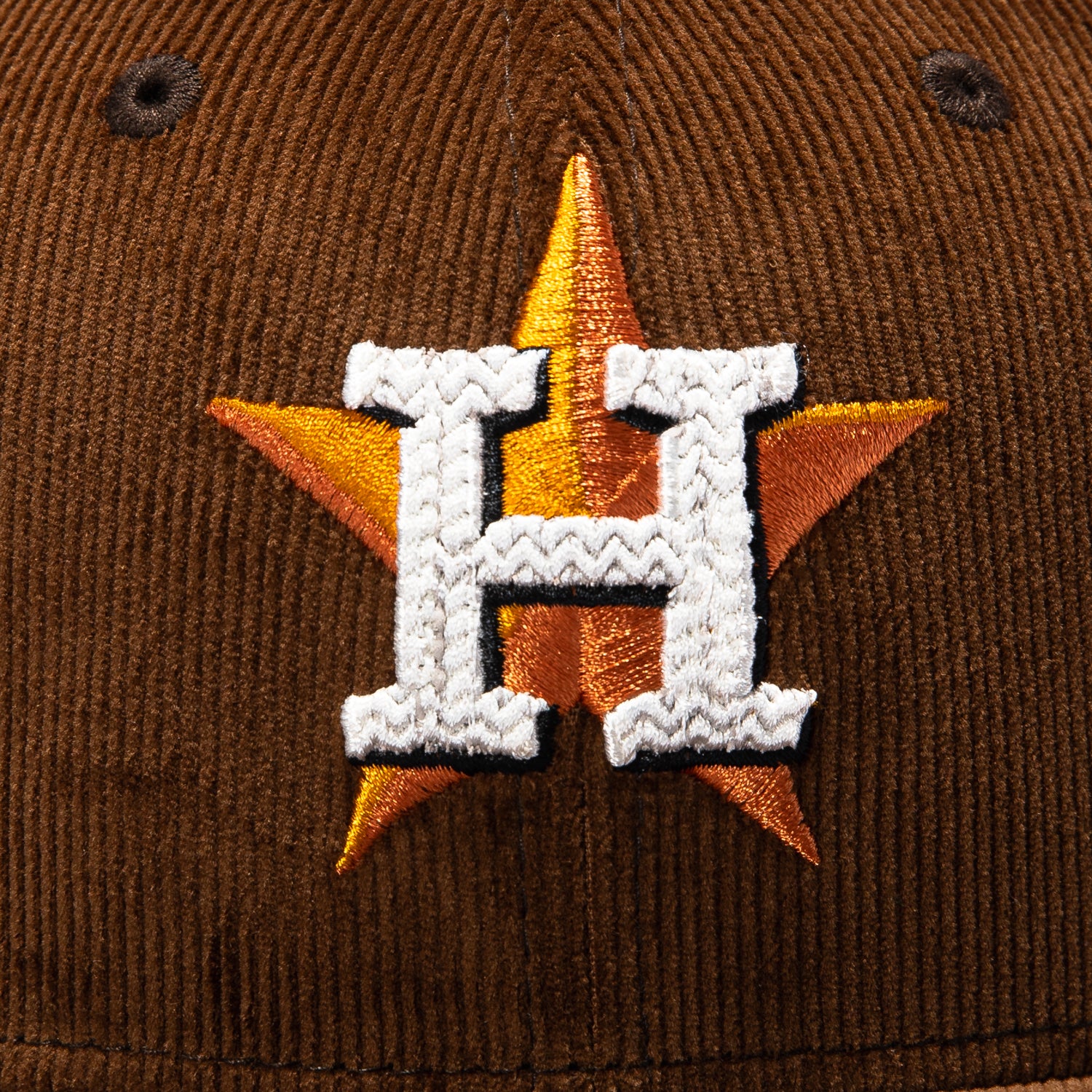 New Era 59Fifty Sugar & Spice Houston Astros 1986 All Star Game Patch Corduroy Hat - Brown - Image 4