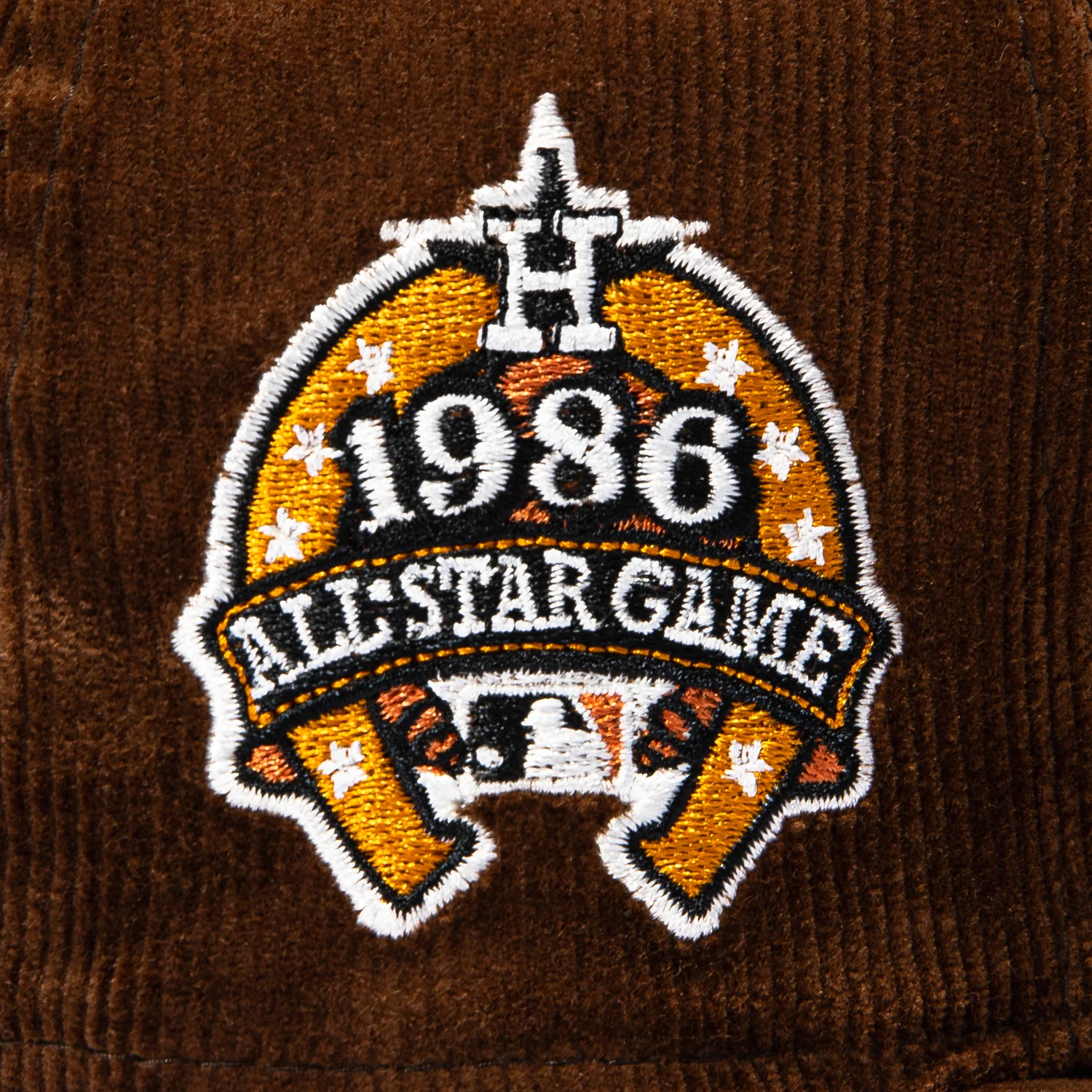 New Era 59Fifty Sugar & Spice Houston Astros 1986 All Star Game Patch Corduroy Hat - Brown - Image 5