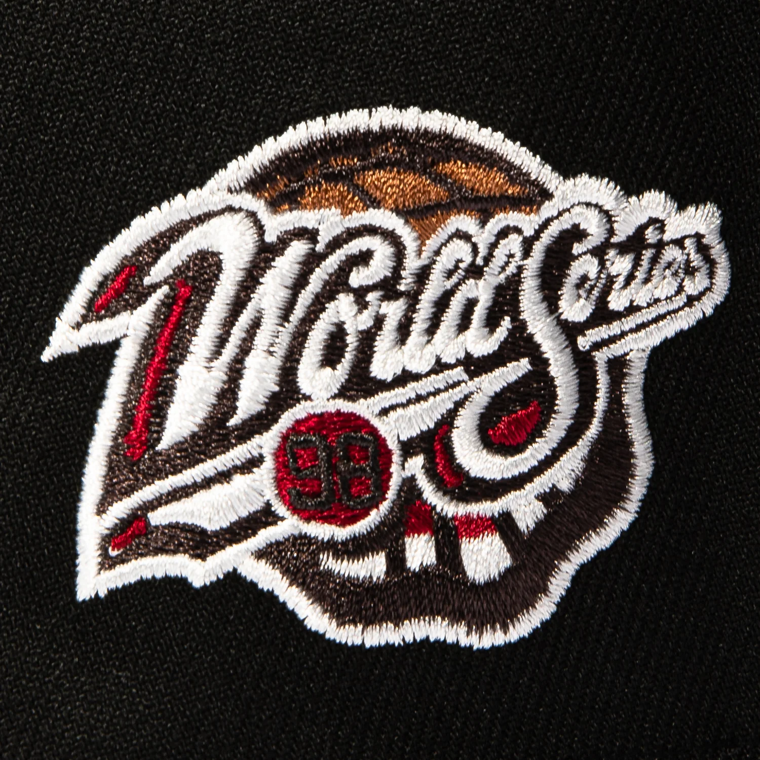 New Era 9Forty A-Frame Ice Cream Sundae New York Yankees 1998 World Series Patch Snapback Hat - Black, Brown - Image 4