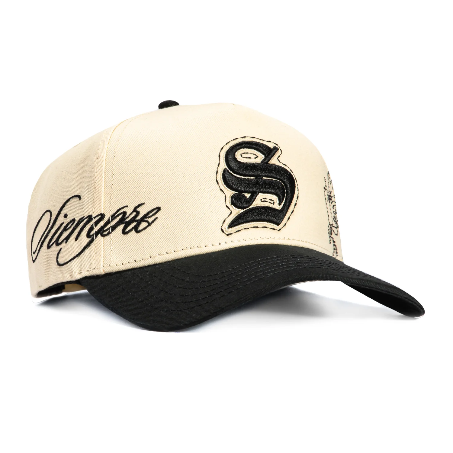 Sworn To Us Poetry in Motion Snapback Hat - Natural, Black