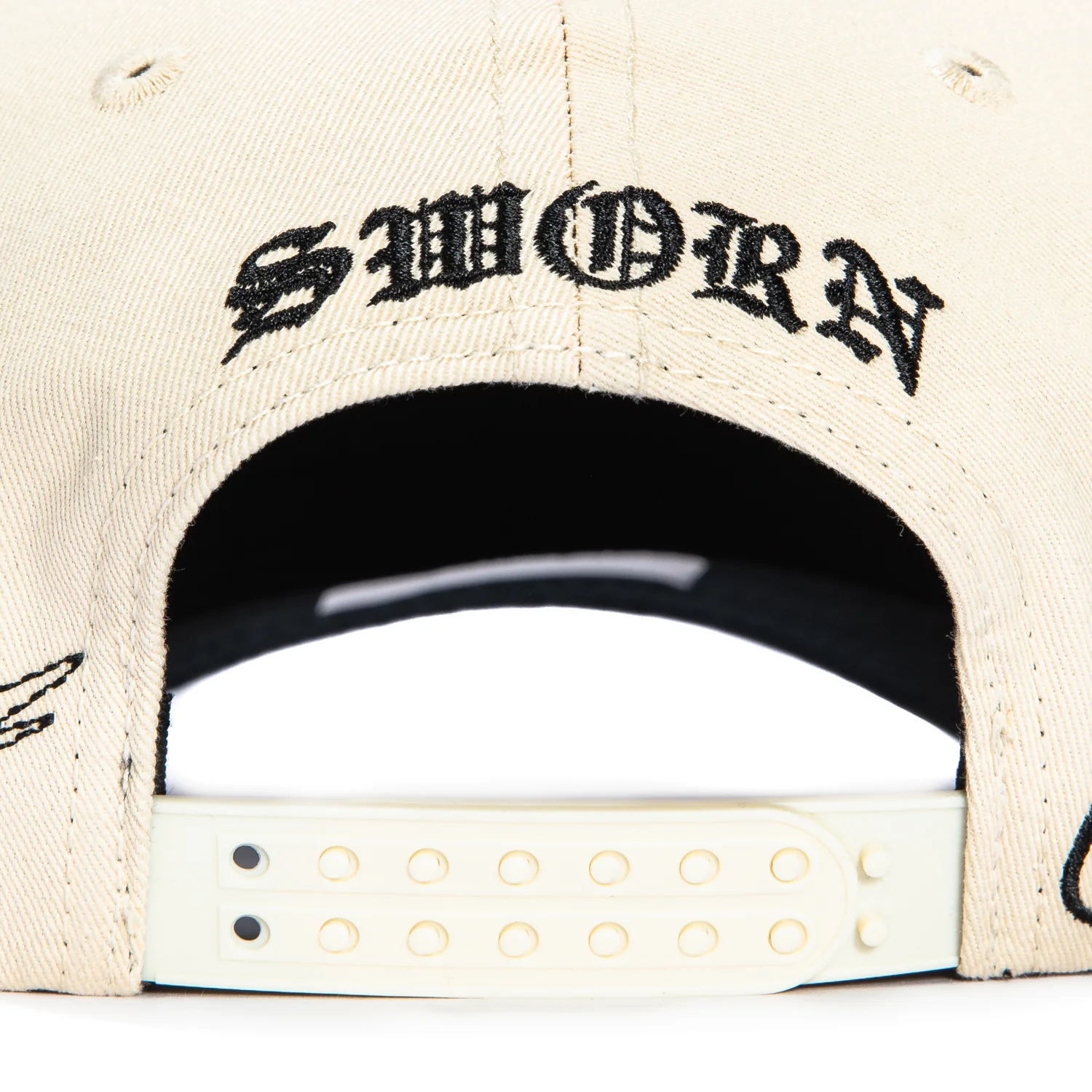 Sworn To Us Poetry in Motion Snapback Hat - Natural, Black - Image 6