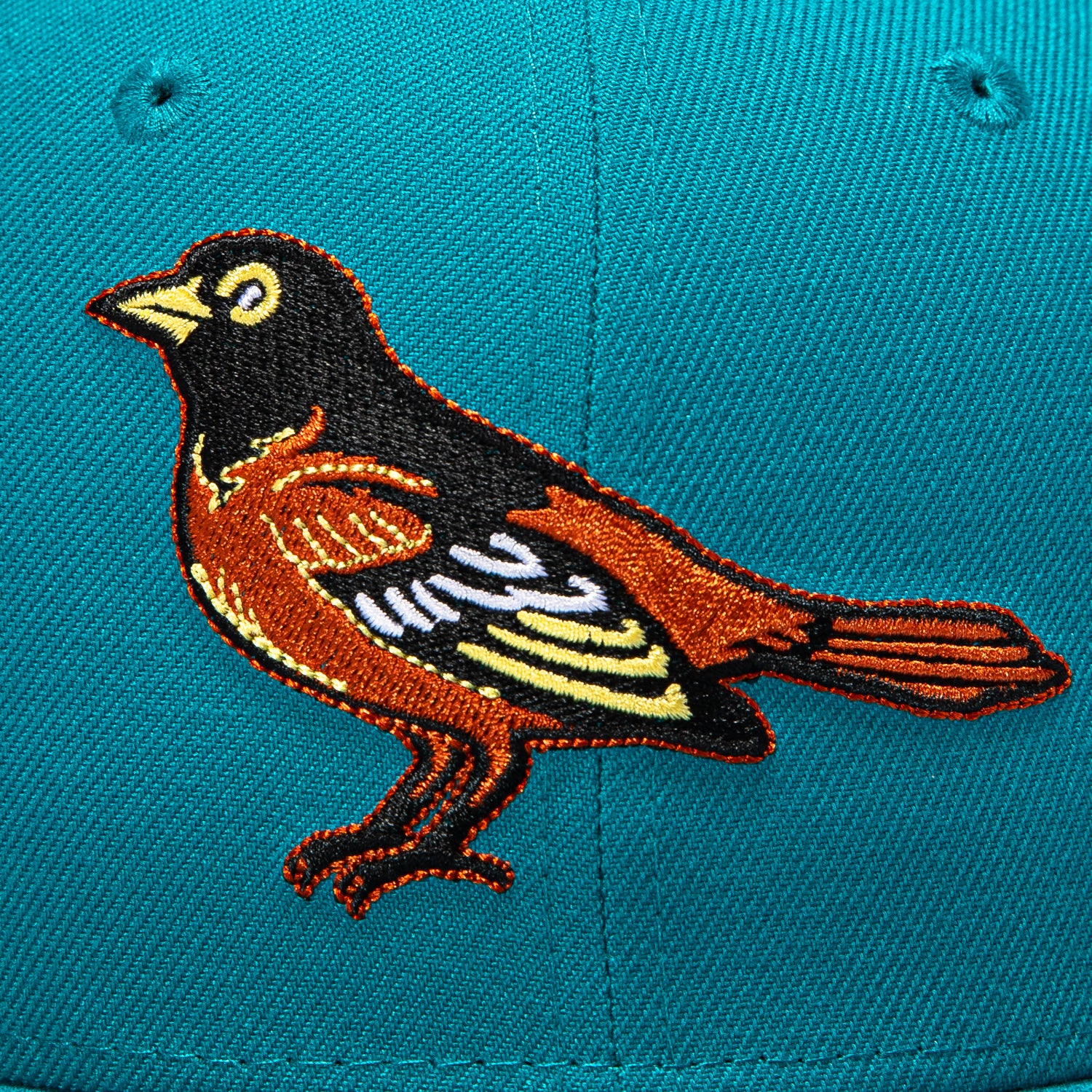 New Era 59Fifty Baltimore Orioles 30th Anniversary Champions Patch Hat - Teal - Image 4