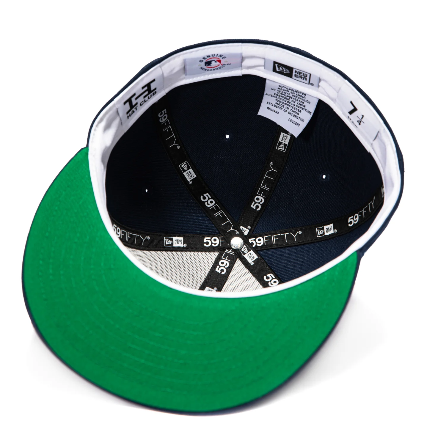 New Era 59Fifty Texas Rangers 2024 All Star Game Patch Hat - Navy, Teal - Image 2