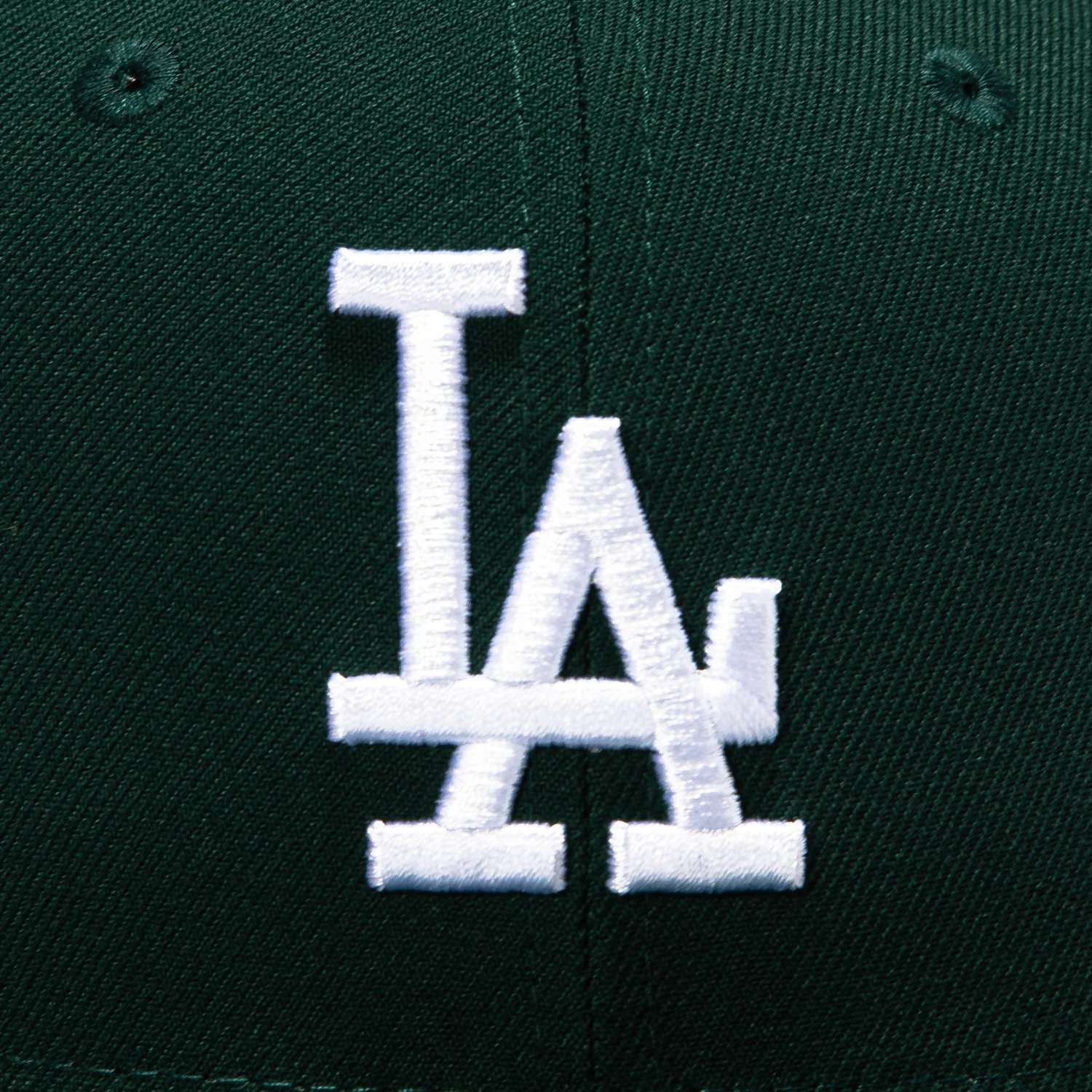 New Era 59Fifty Los Angeles Dodgers Jackie Robinson 42 Patch Light Blue UV Hat - Green - Image 4
