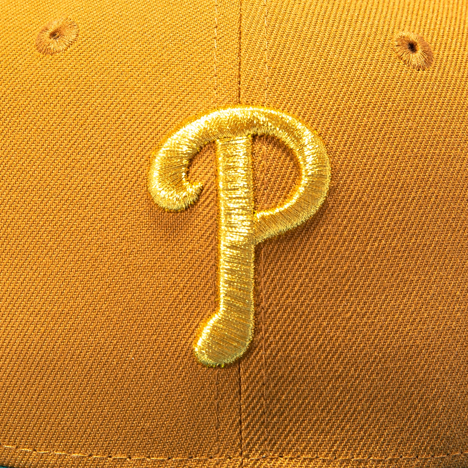 New Era 59Fifty Philadelphia Phillies 1996 All Star Game Patch Pink UV Hat - Gold, Teal - Image 4