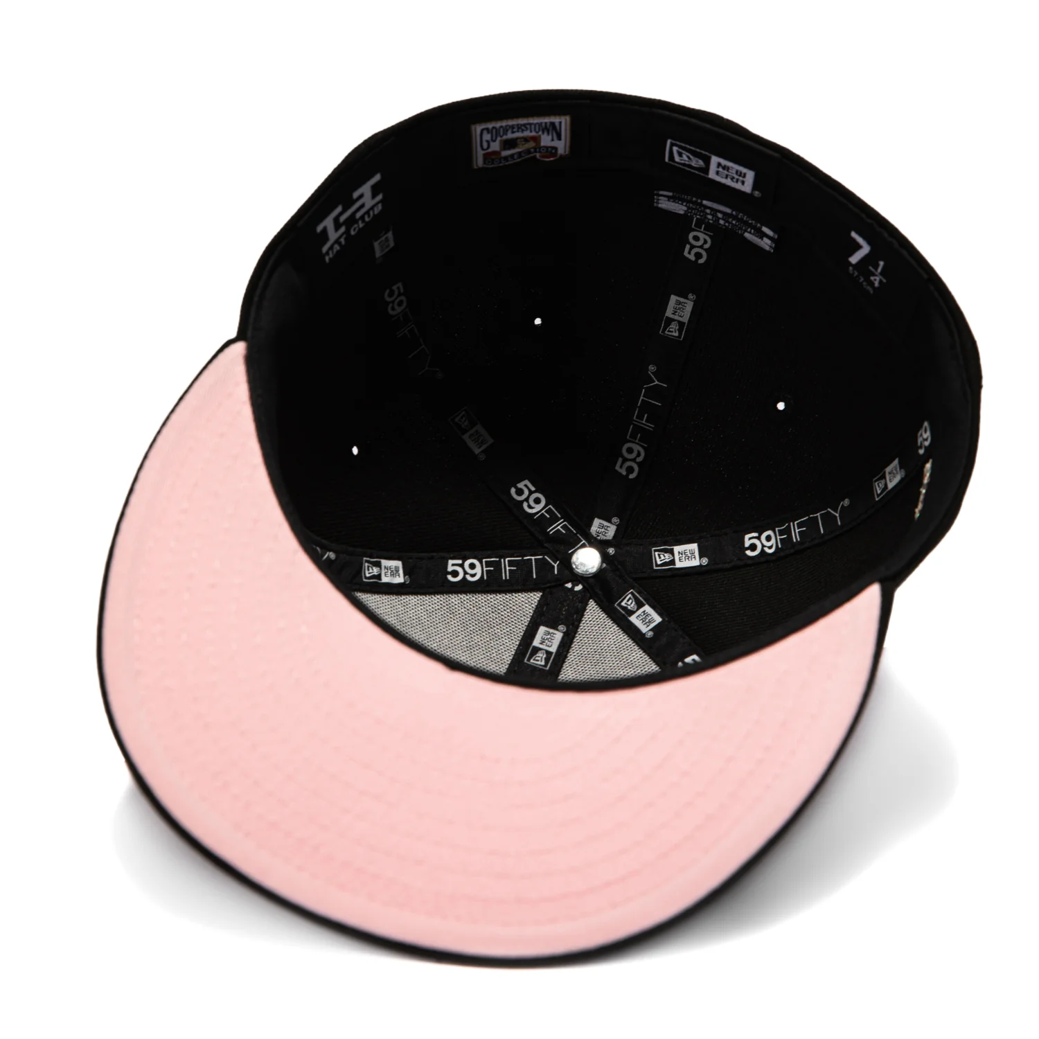 New Era 59Fifty New York Yankees 2001 All Star Game Patch Pink UV Hat - Black - Image 2