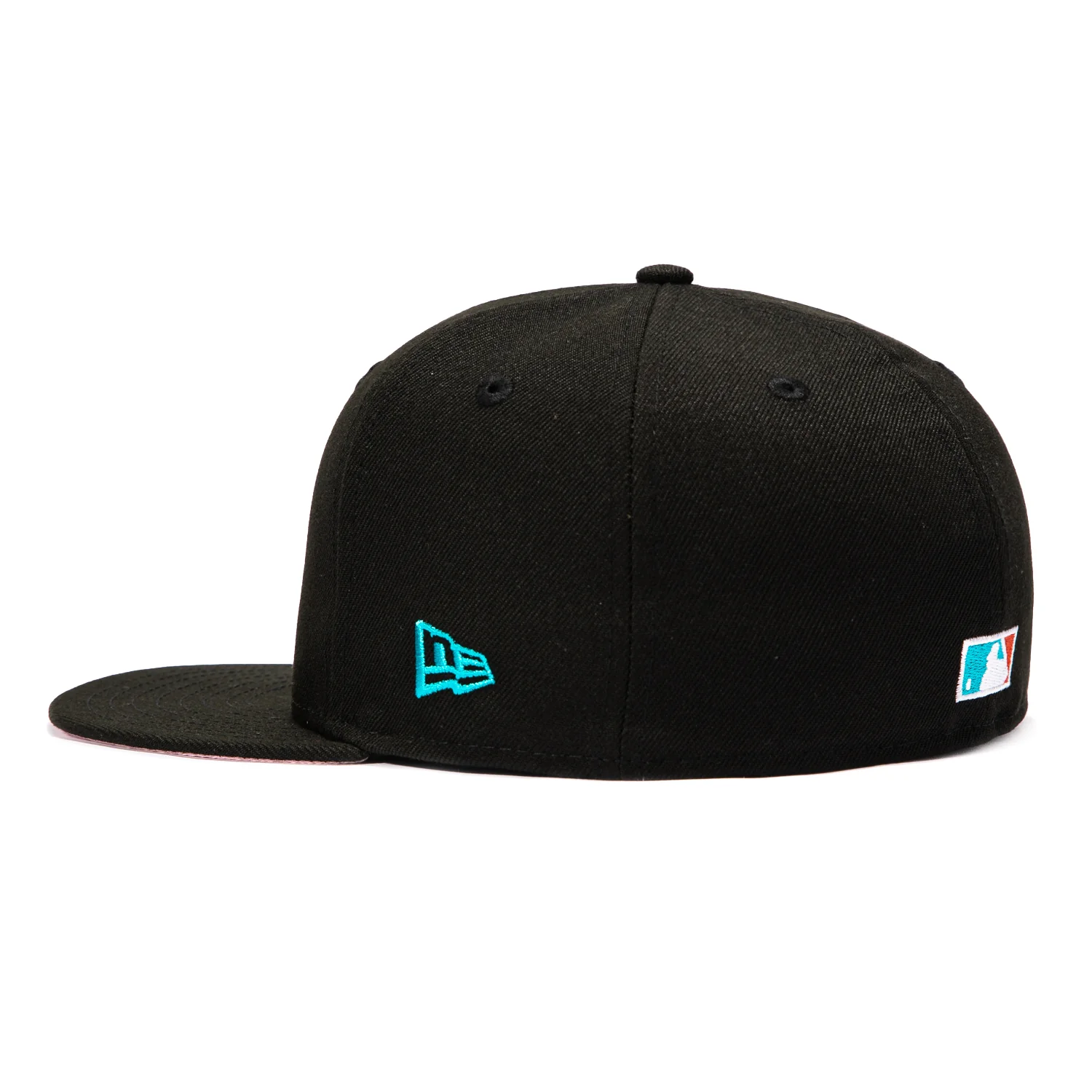 New Era 59Fifty New York Yankees 2001 All Star Game Patch Pink UV Hat - Black - Image 3