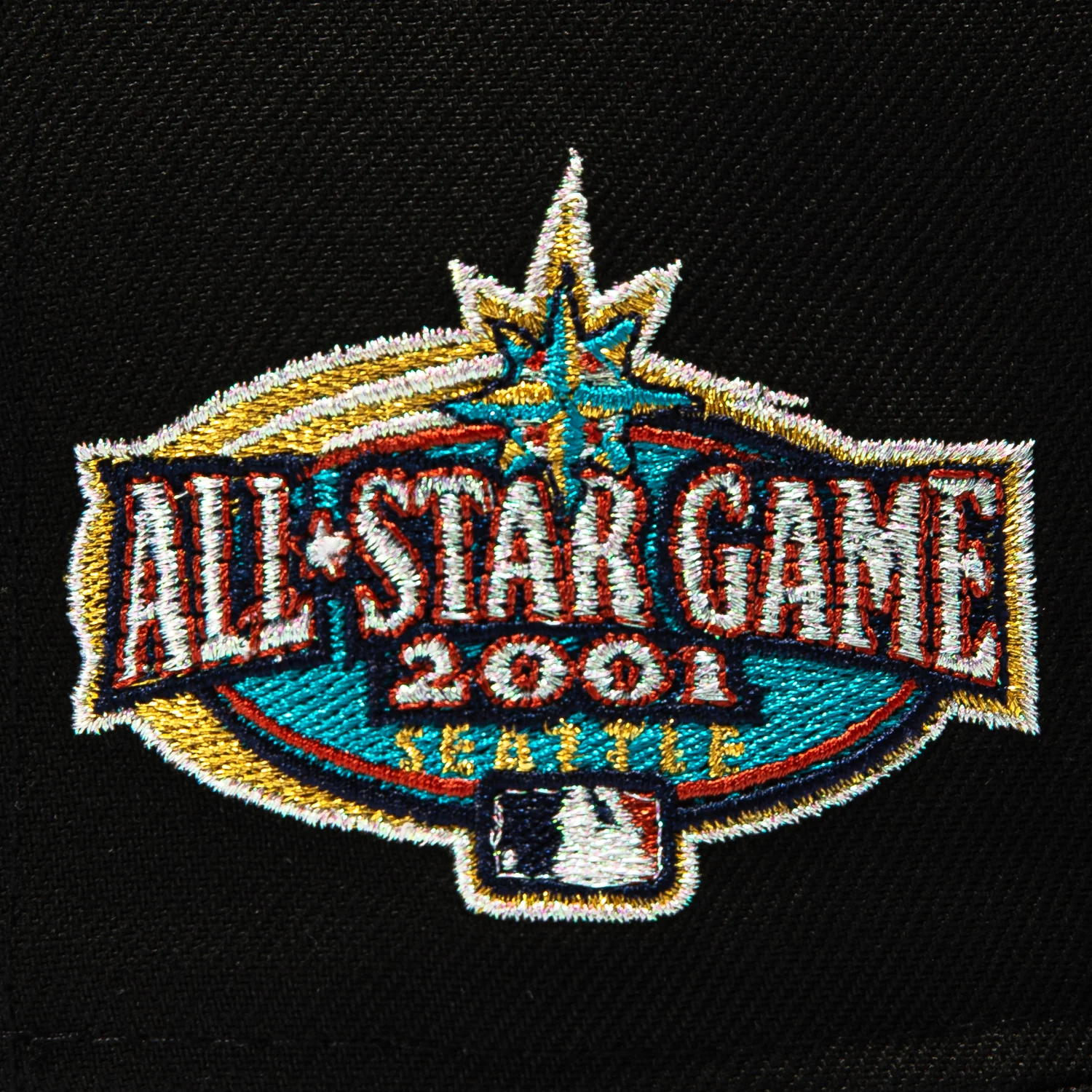 New Era 59Fifty New York Yankees 2001 All Star Game Patch Pink UV Hat - Black - Image 5