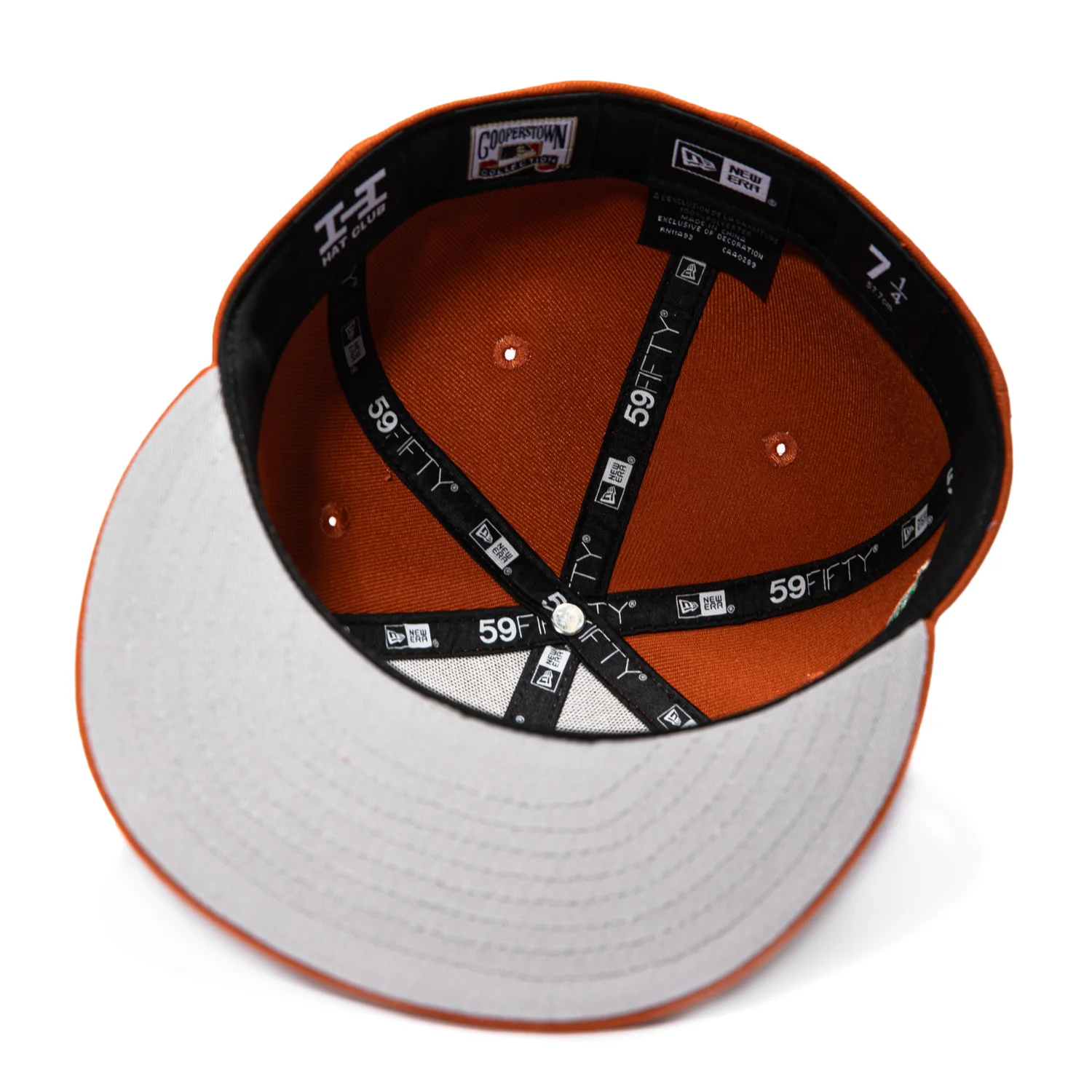New Era 59Fifty Terra Cotta Colorado Rockies 1995 Inaugural Patch Hat - Burnt Orange - Image 2