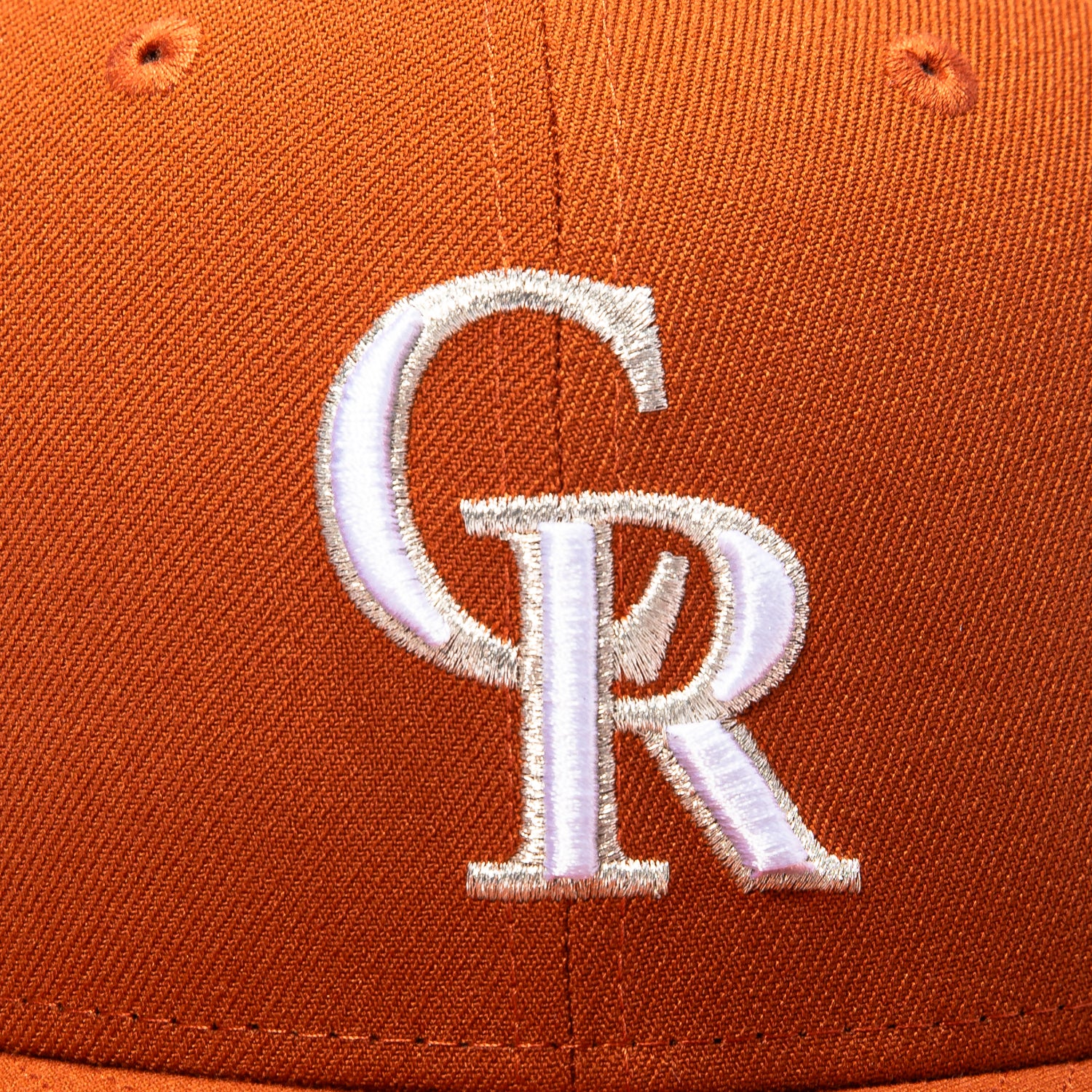 New Era 59Fifty Terra Cotta Colorado Rockies 1995 Inaugural Patch Hat - Burnt Orange - Image 4