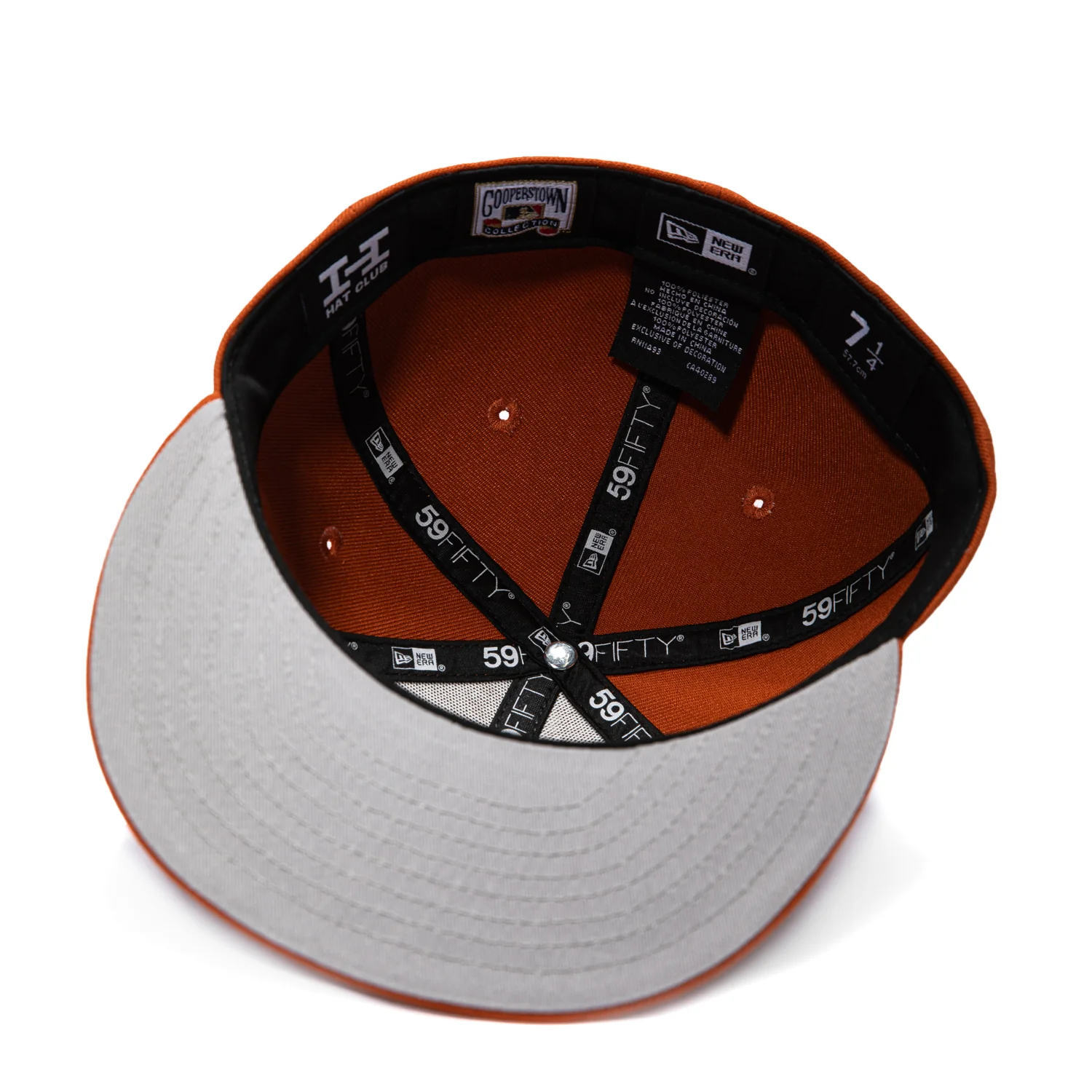 New Era 59Fifty Terra Cotta New York Yankees 1998 World Series Patch Hat - Burnt Orange - Image 2