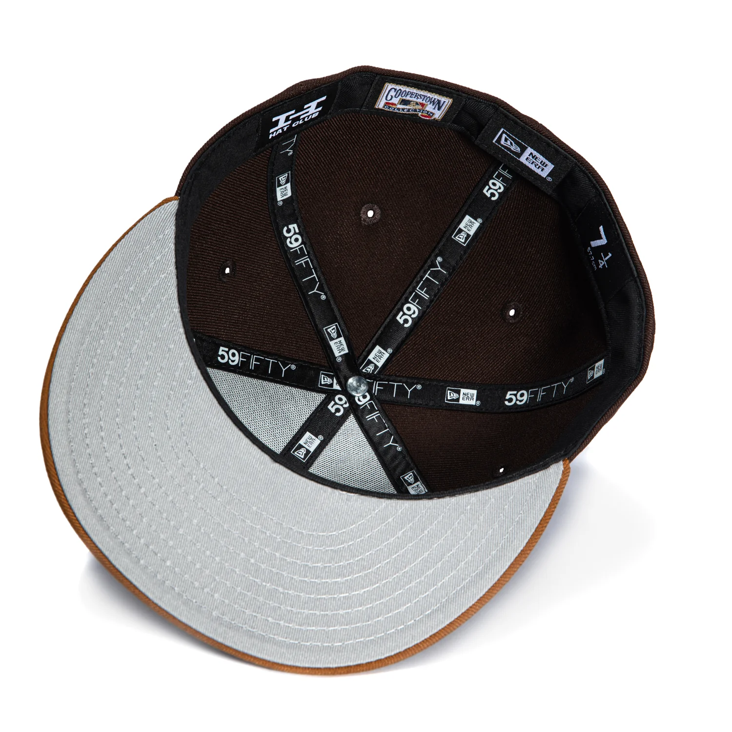 New Era 59Fifty Toasted Peanut Philadelphia Phillies 2009 World Series Patch Hat - Brown, Khaki - Image 2
