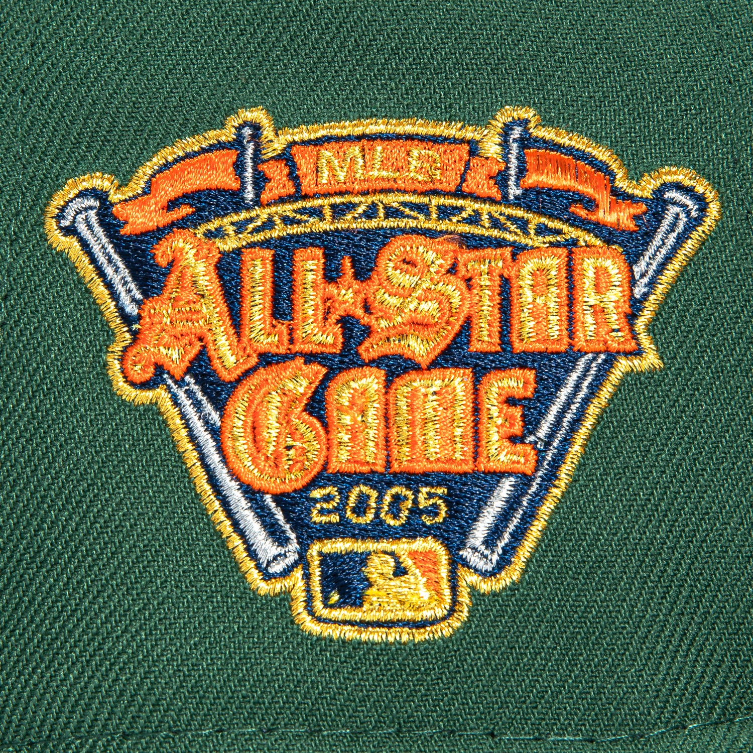 New Era 59Fifty Toasted Peanut Detroit Tigers 2005 All Star Game Patch Hat - Green, Khaki - Image 5