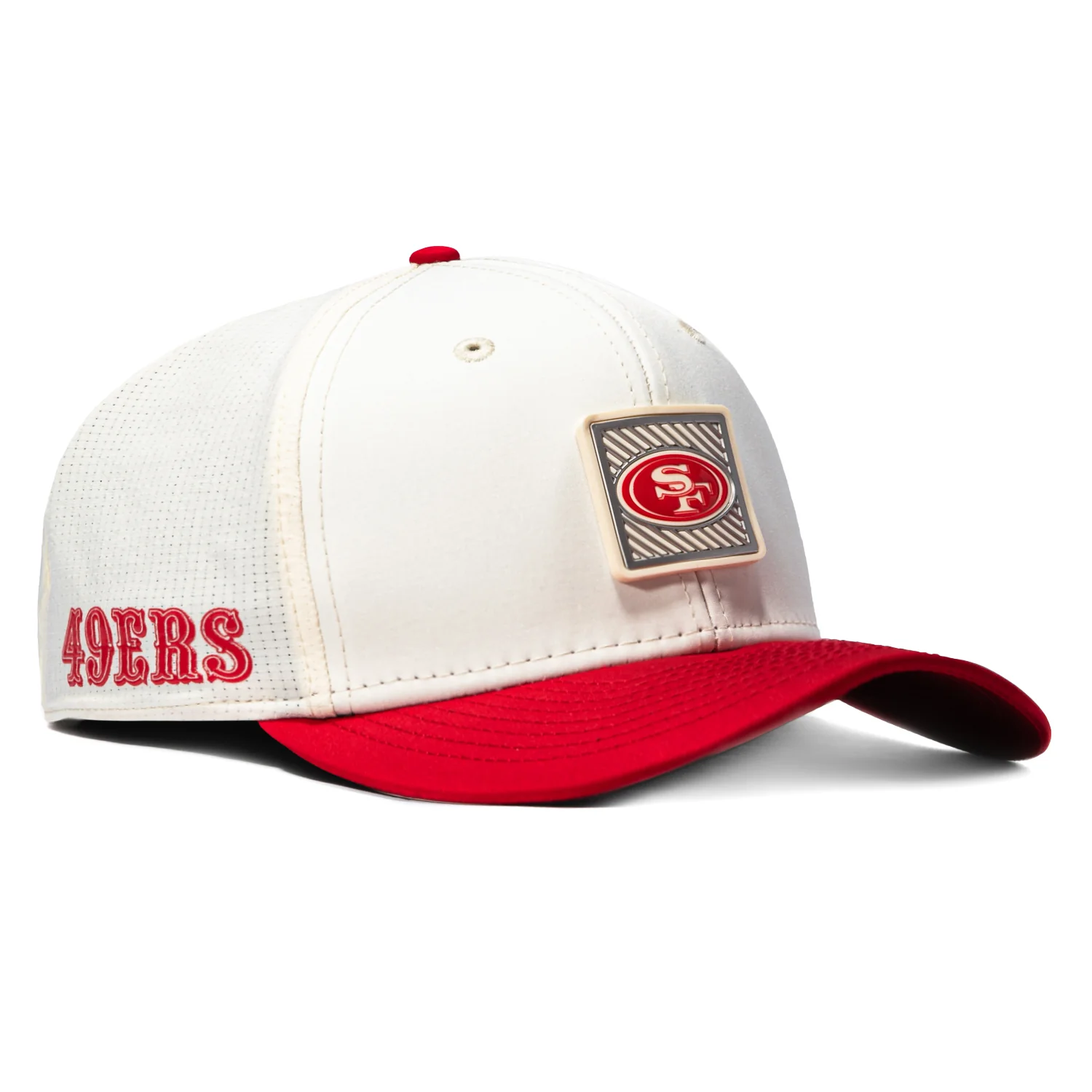 New Era 9Seventy 2026 Training Camp San Francisco 49ers Stretch-Snap Hat - White, Red