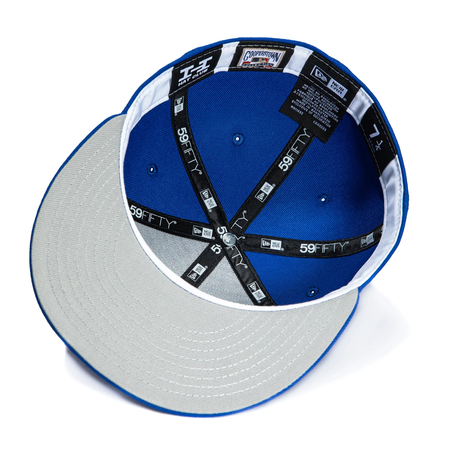 New Era 59Fifty Houston Astros Tribal Tattoo Stitching Patch 2000 Hat - Royal, White - Image 2