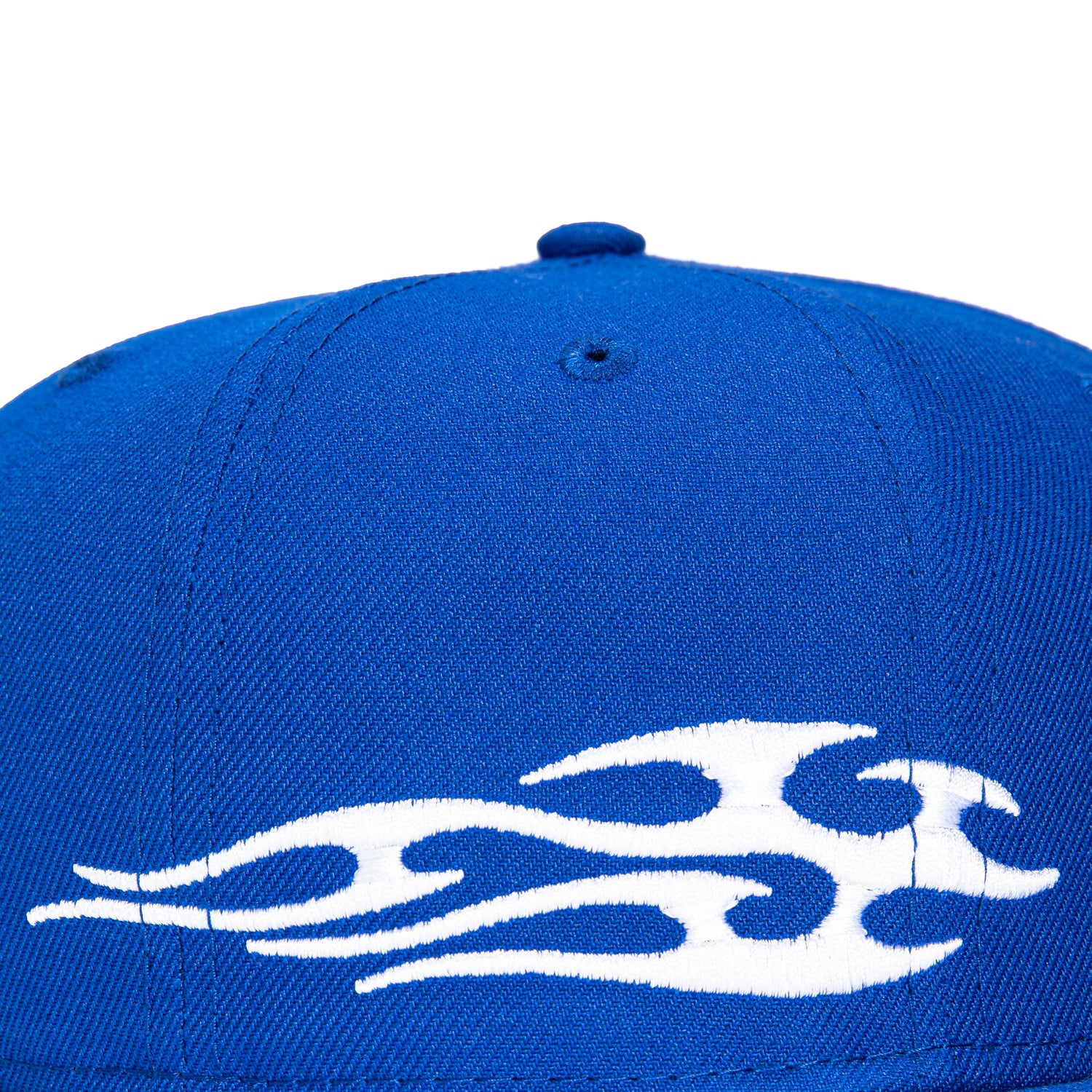 New Era 59Fifty Houston Astros Tribal Tattoo Stitching Patch 2000 Hat - Royal, White - Image 5