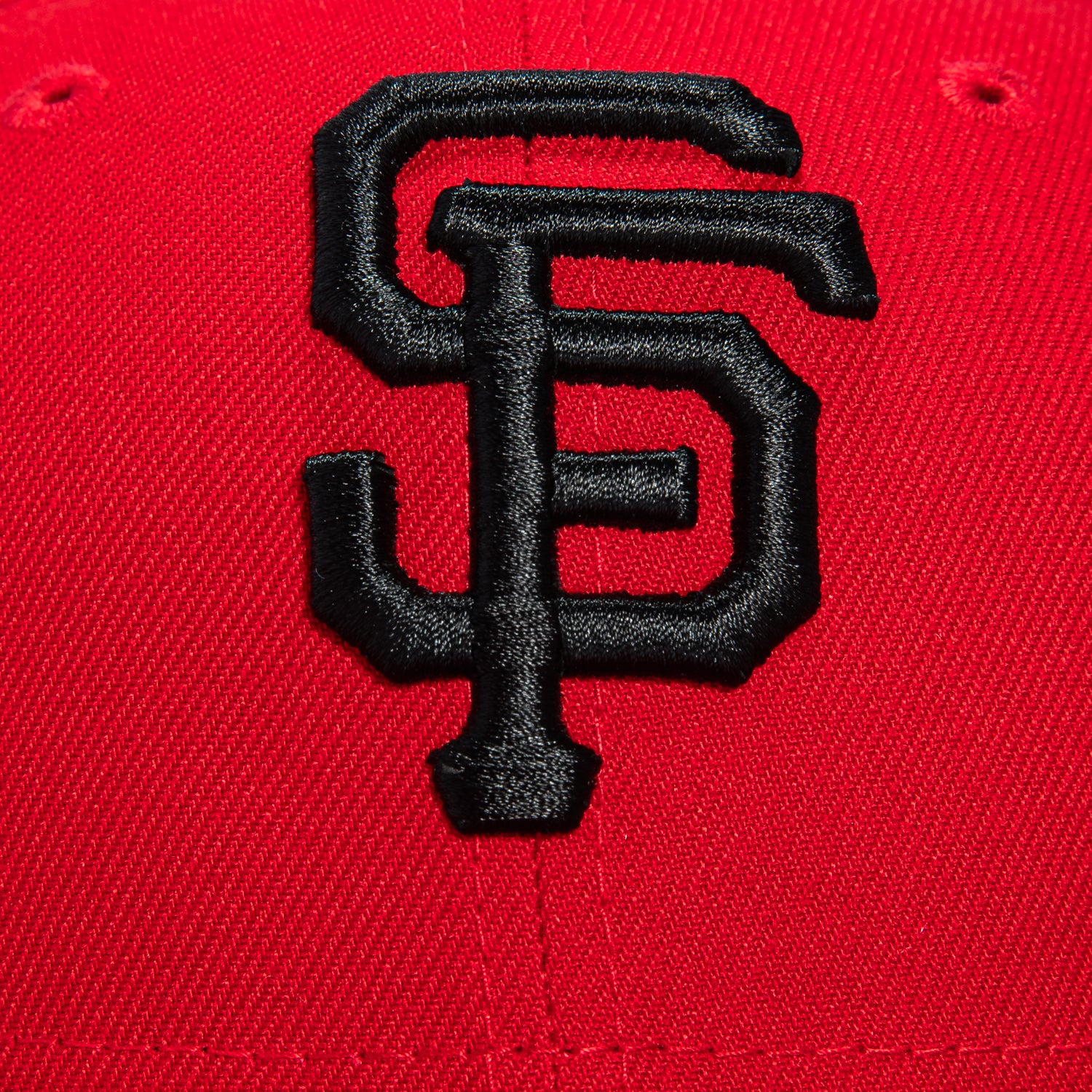 New Era 59Fifty San Francisco Giants Tribal Tattoo Stitching Patch Hat - Red, Black - Image 4