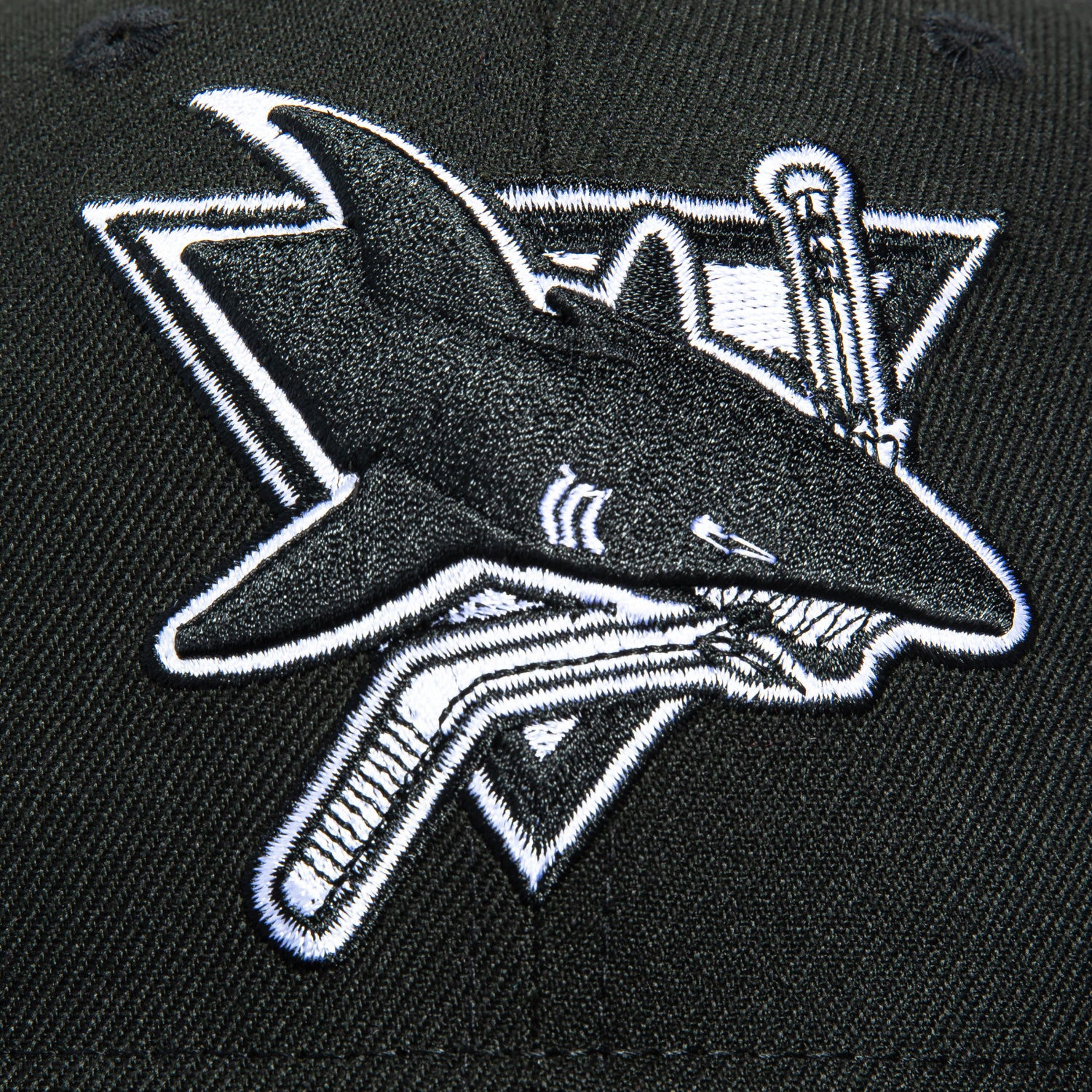 New Era 59Fifty San Jose Sharks Trucker Hat - Black, White - Image 4