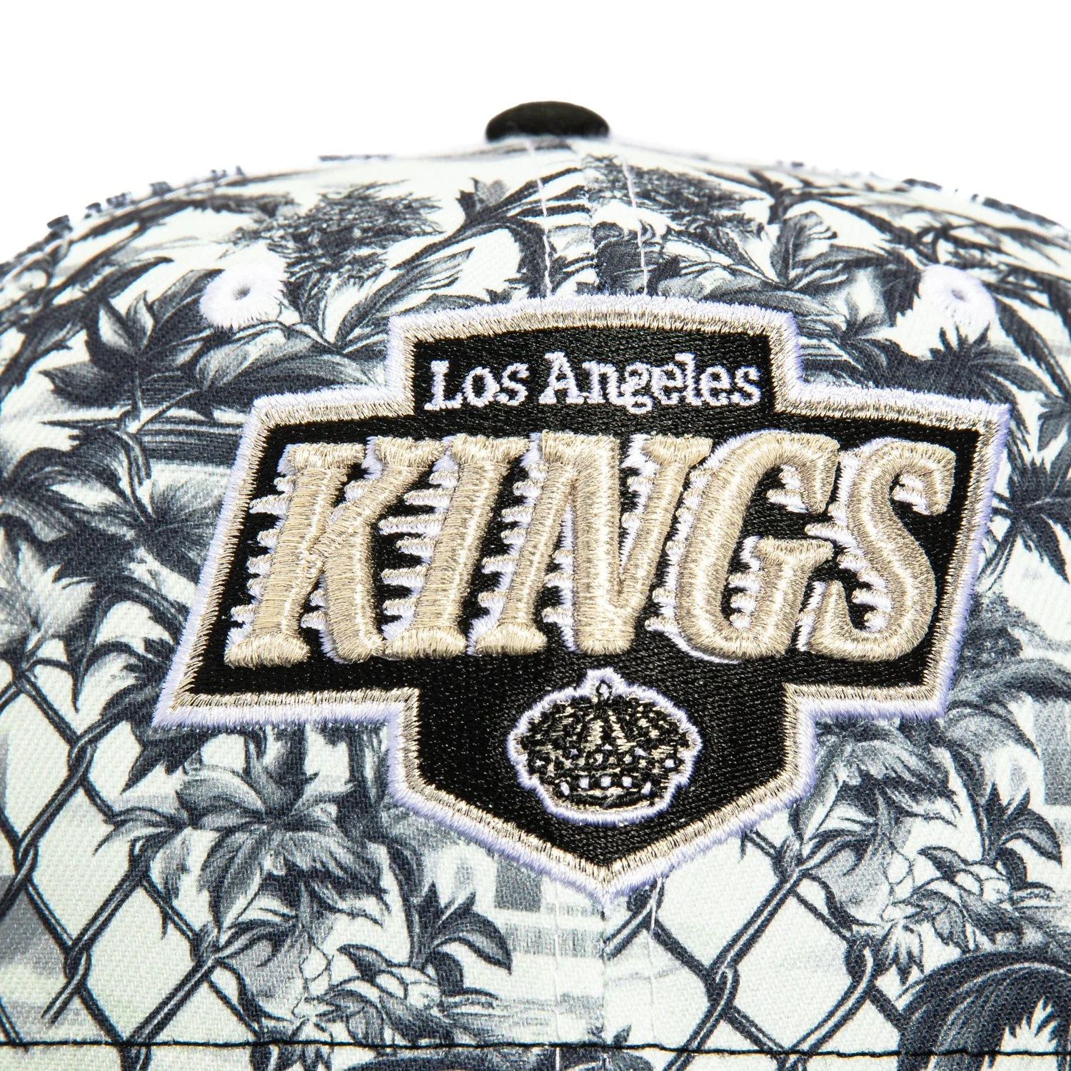 New Era 59Fifty Toile de Jouy Los Angeles Kings Hat - Black - Image 4