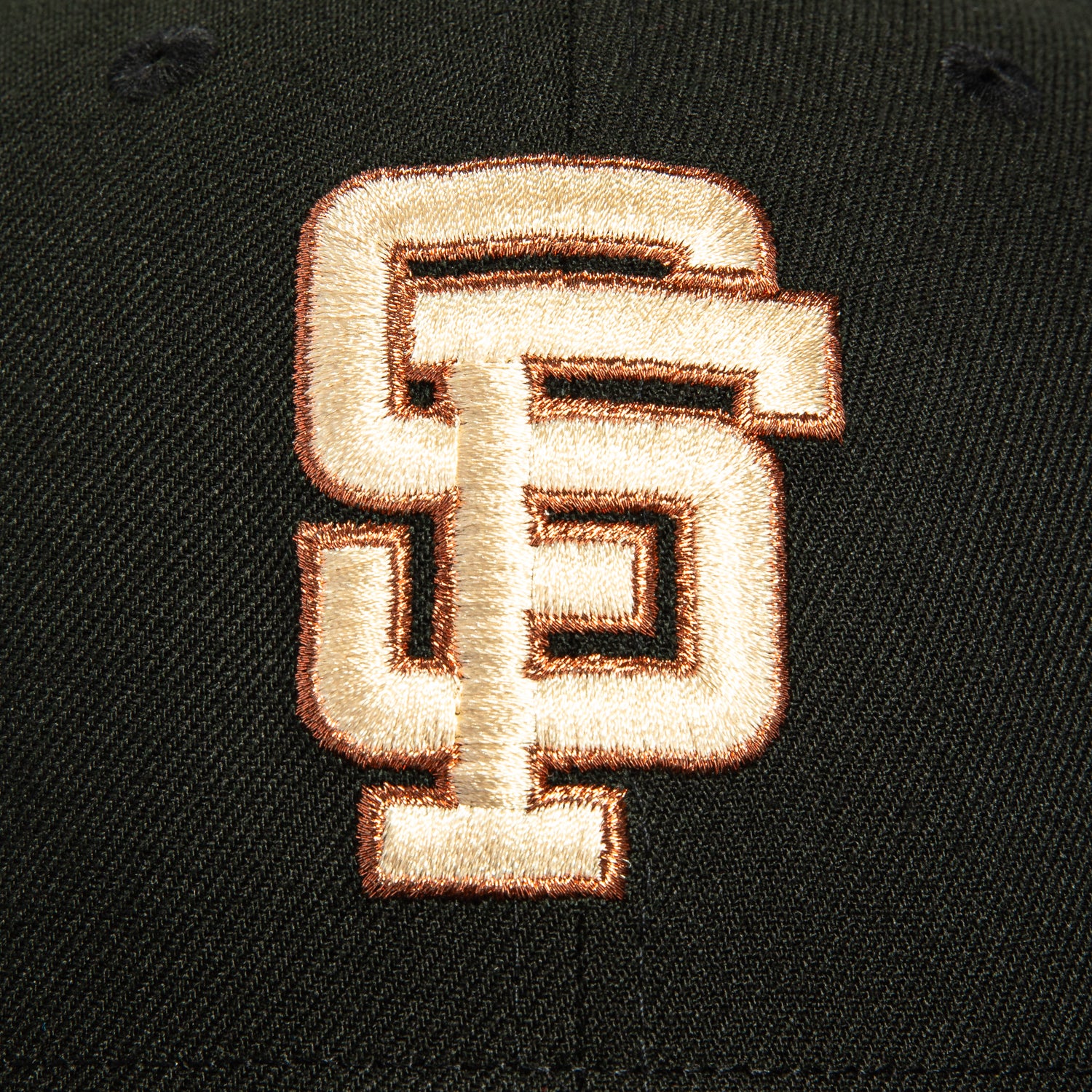 New Era 59Fifty Valentine's Day San Francisco Giants Candlestick Park Patch Hat - Black, Brown - Image 4