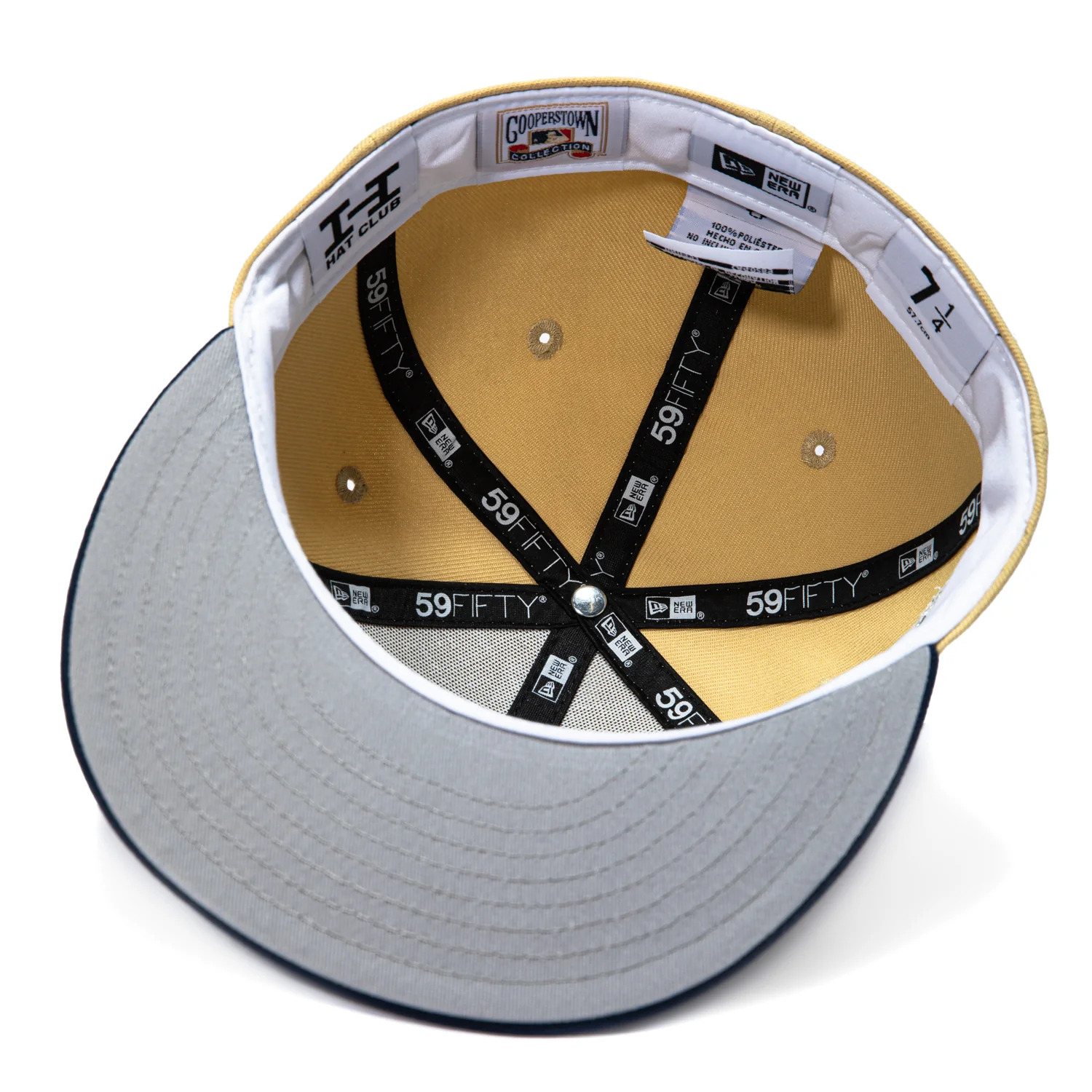 New Era 59Fifty Ante Up Houston Astros 40th Anniversary Patch 2000 Alternate Hat - Tan, Navy - Image 2