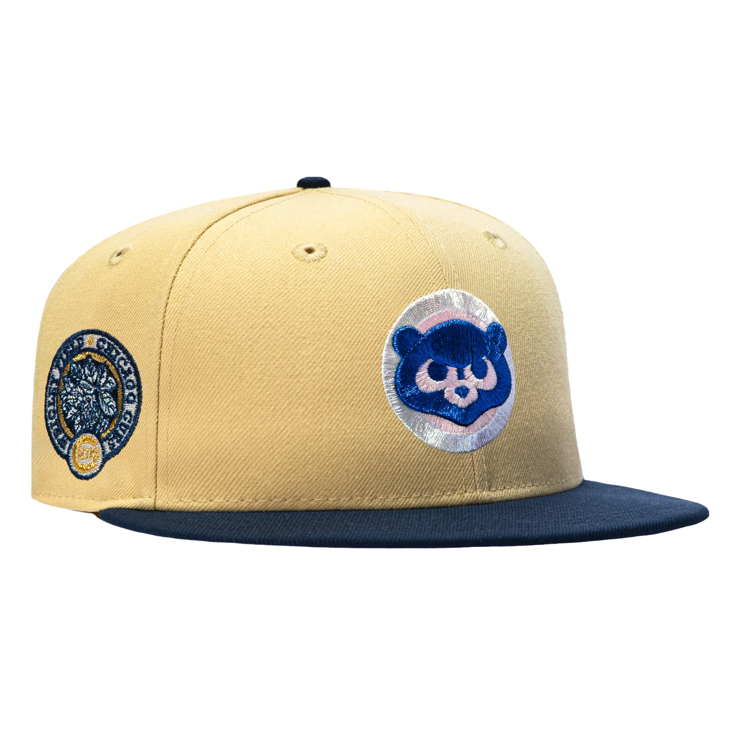 New Era 59Fifty Ante Up Chicago Cubs Wrigley Field Patch 1979 Hat - Tan, Navy