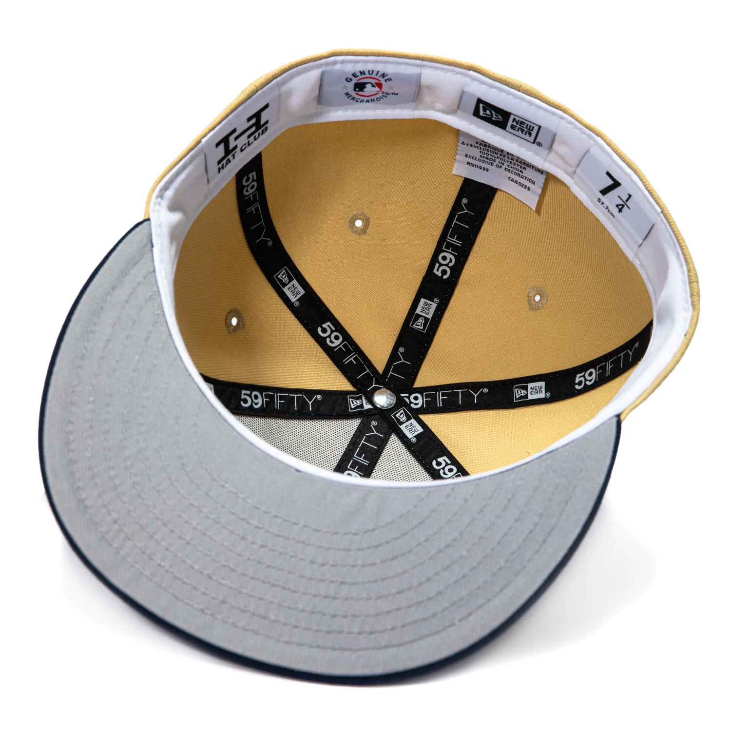 New Era 59Fifty Ante Up Philadelphia Phillies 2026 All Star Game Patch Alternate Hat - Tan, Navy - Image 2