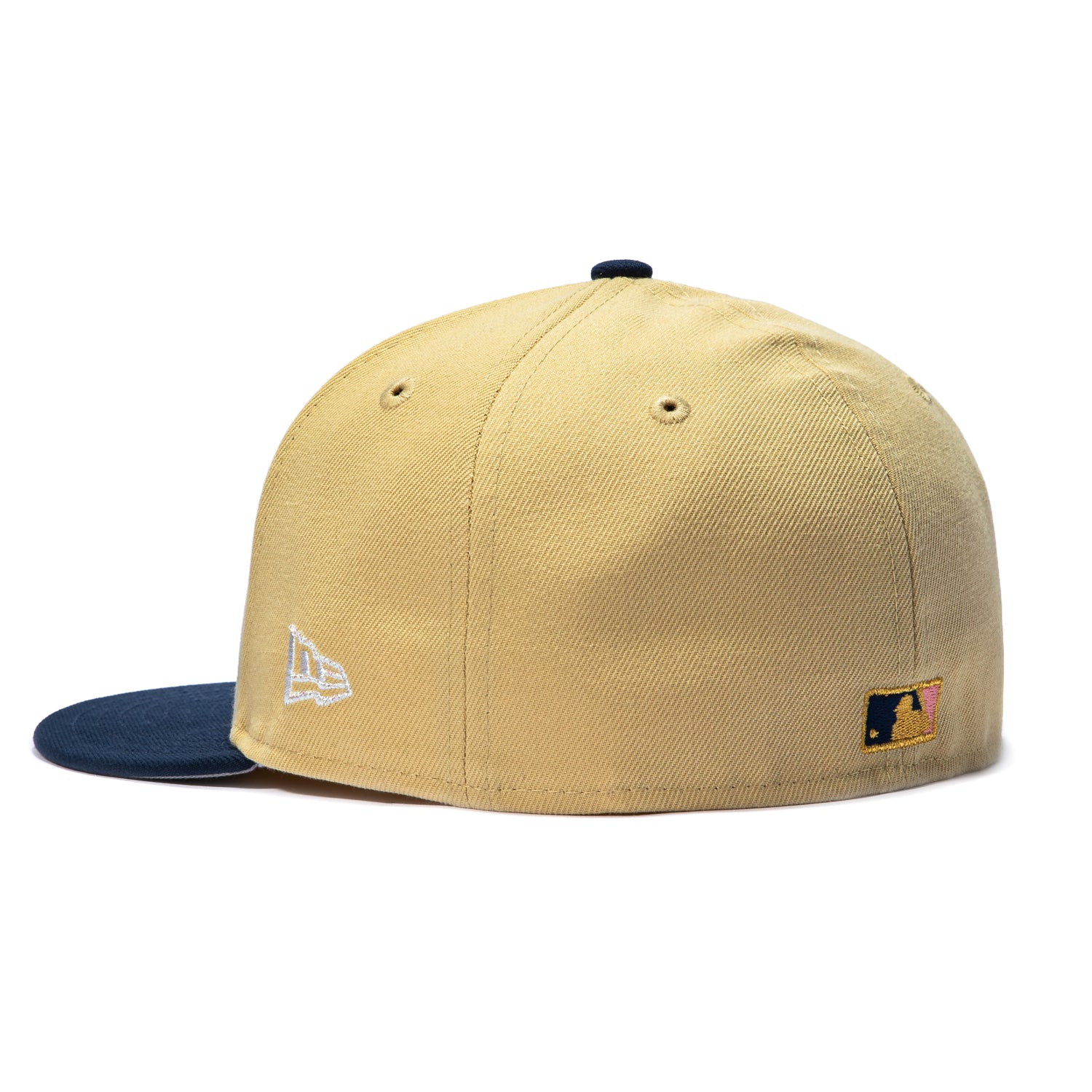 New Era 59Fifty Ante Up Philadelphia Phillies 2026 All Star Game Patch Alternate Hat - Tan, Navy - Image 3