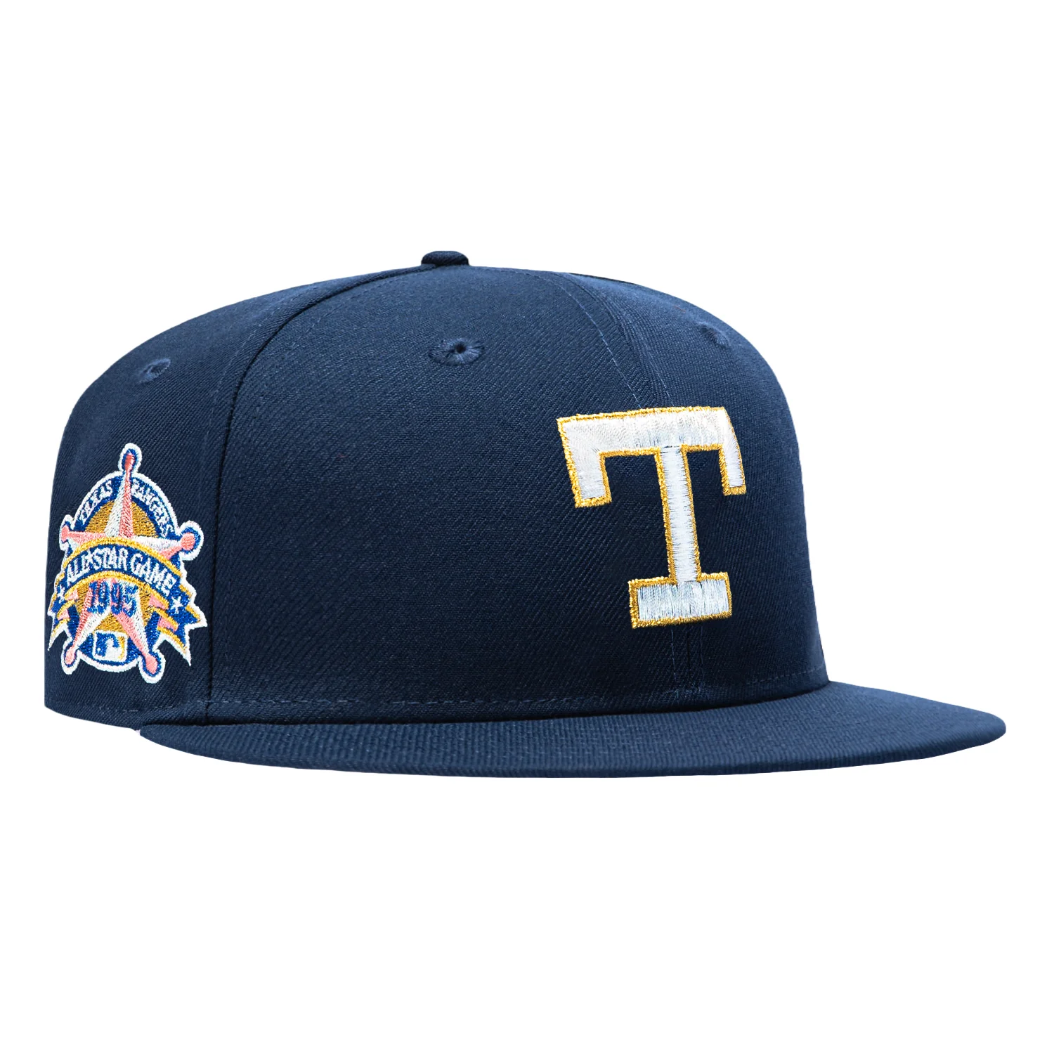 New Era 59Fifty Ante Up Texas Rangers 1995 All Star Game Patch Hat - Navy