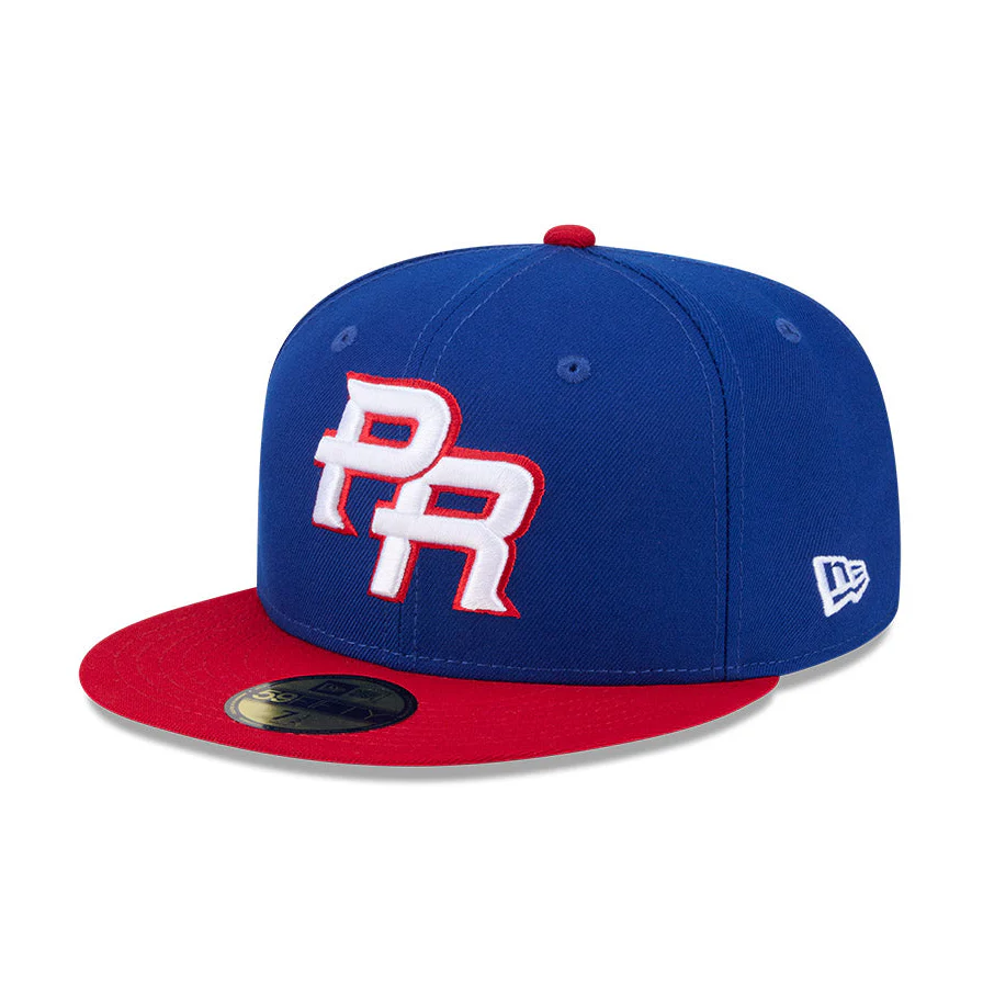 New Era 59Fifty Puerto Rico 2026 World Baseball Classic Puerto Rico Flag Patch On-Field Hat - Royal, Red - Image 3