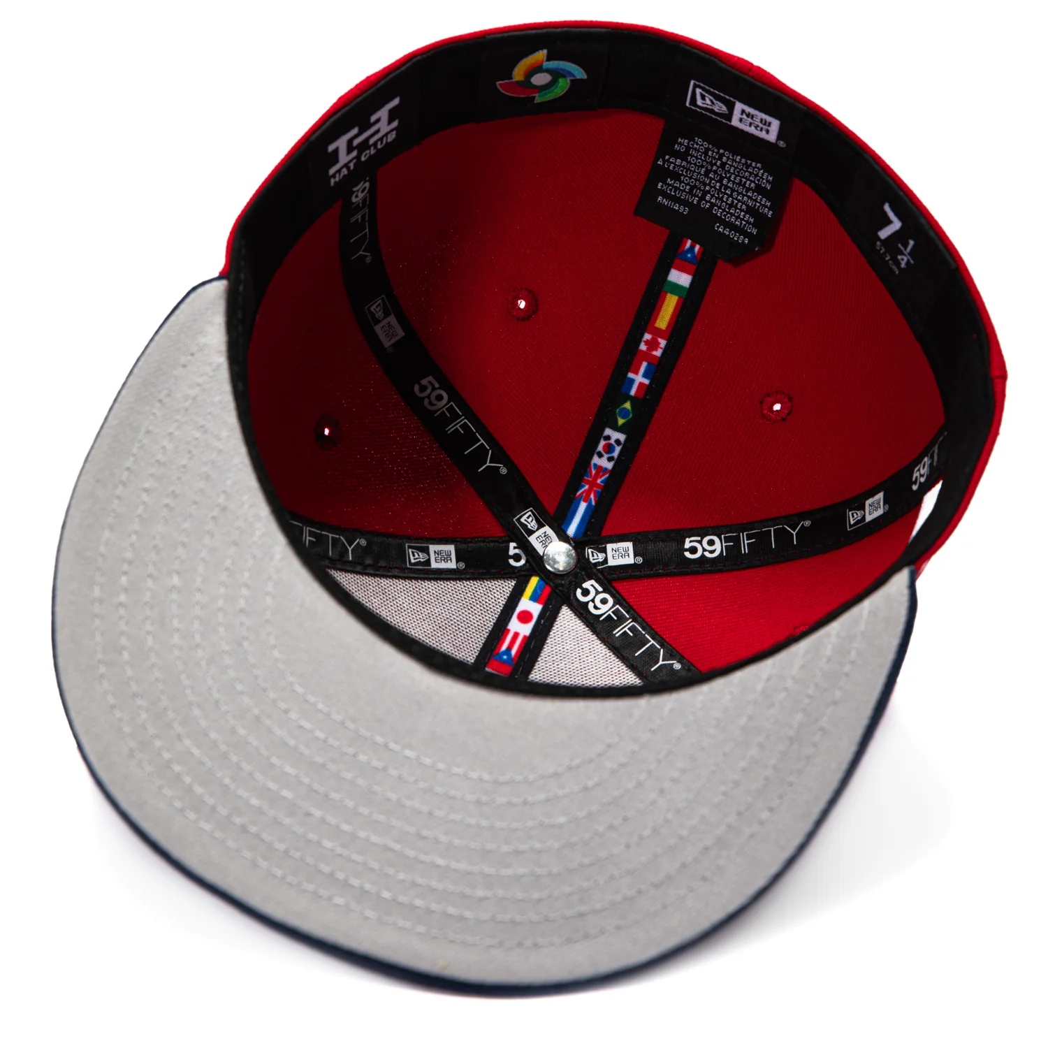 New Era 59Fifty Japan 2026 World Baseball Classic Japan Flag Patch Hat - Red, Navy - Image 2