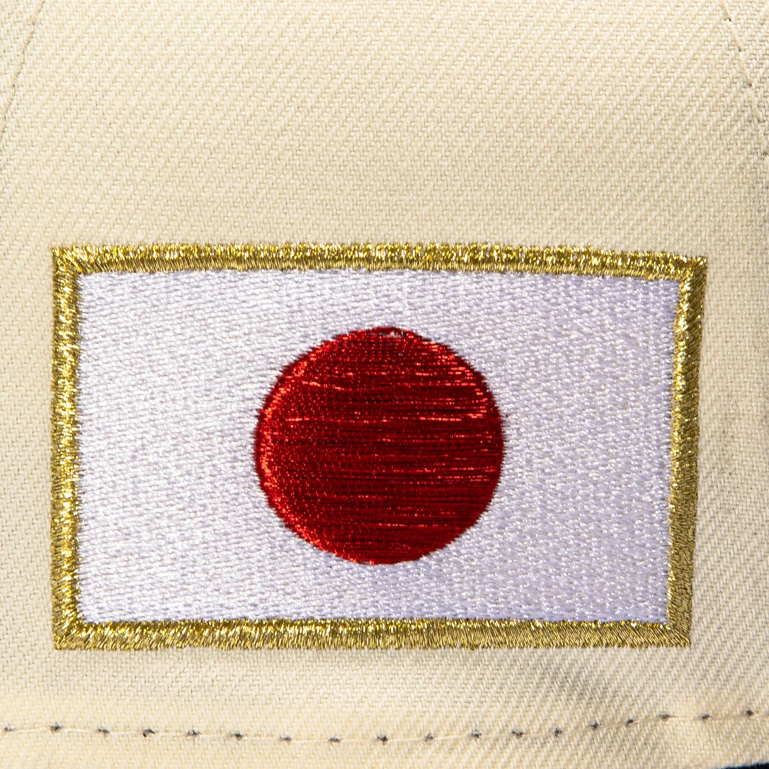 New Era 9Forty A-Frame Japan 2026 World Baseball Classic Japan Flag Patch Snapback Hat - White, Navy - Image 4