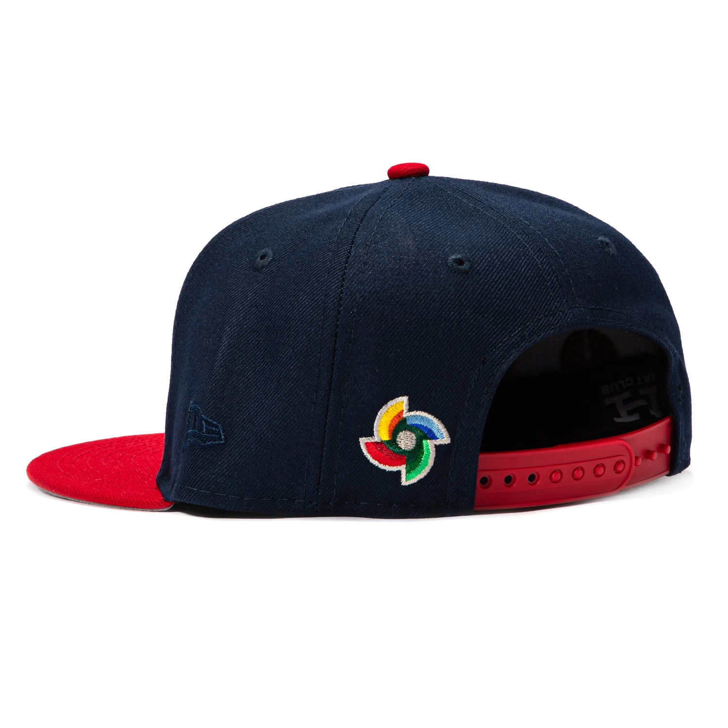 New Era 9Fifty Youth Japan 2026 World Baseball Classic Japan Flag Patch Snapback Hat - Navy, Red - Image 2