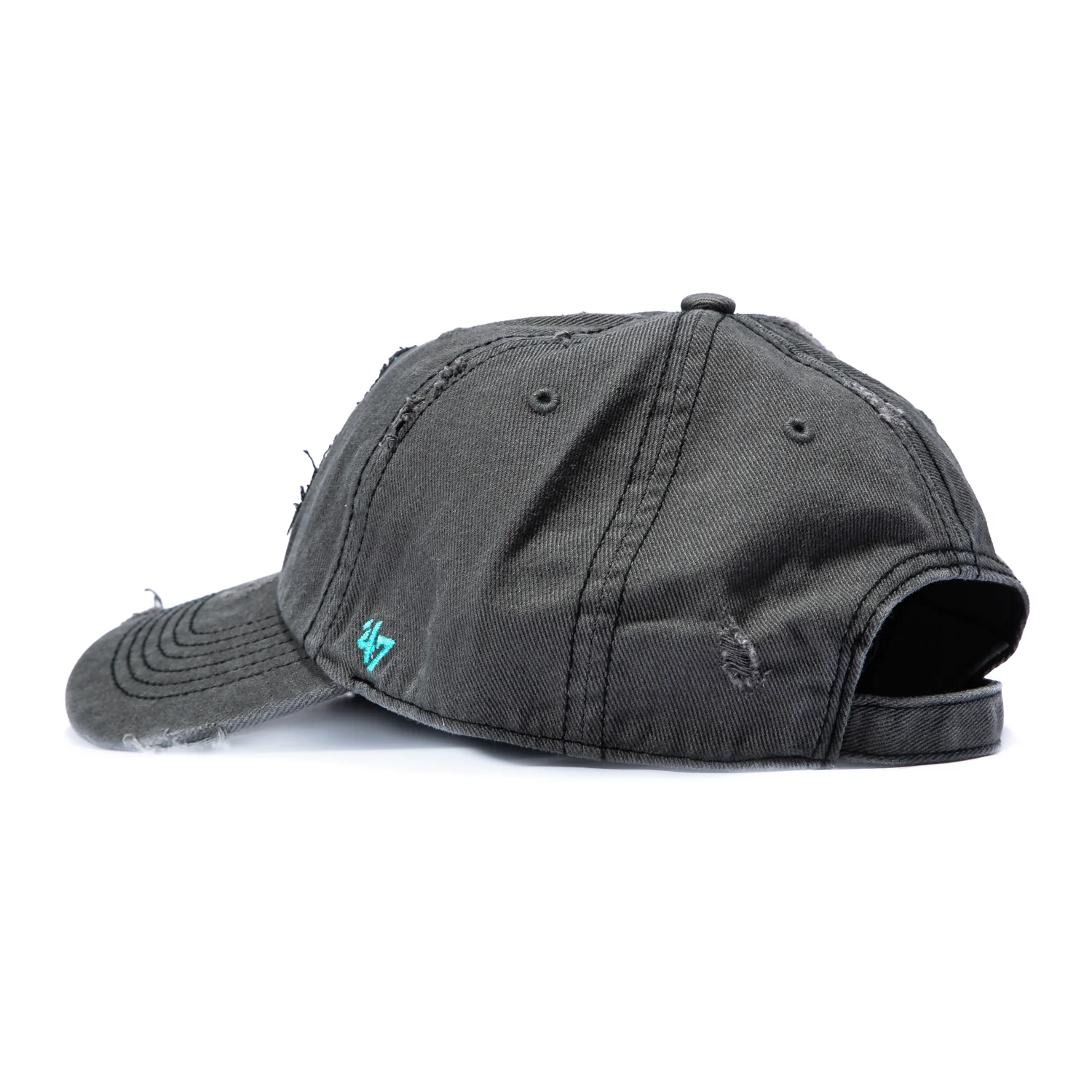 47 Brand Weathered Arizona Diamondbacks Cleanup Adjustable Hat - Graphite - Image 2