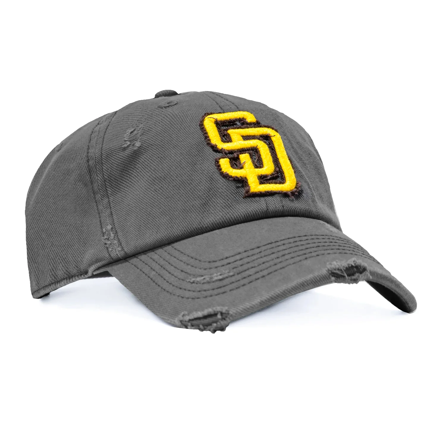 47 Brand Weathered San Diego Padres Cleanup Adjustable Hat - Graphite