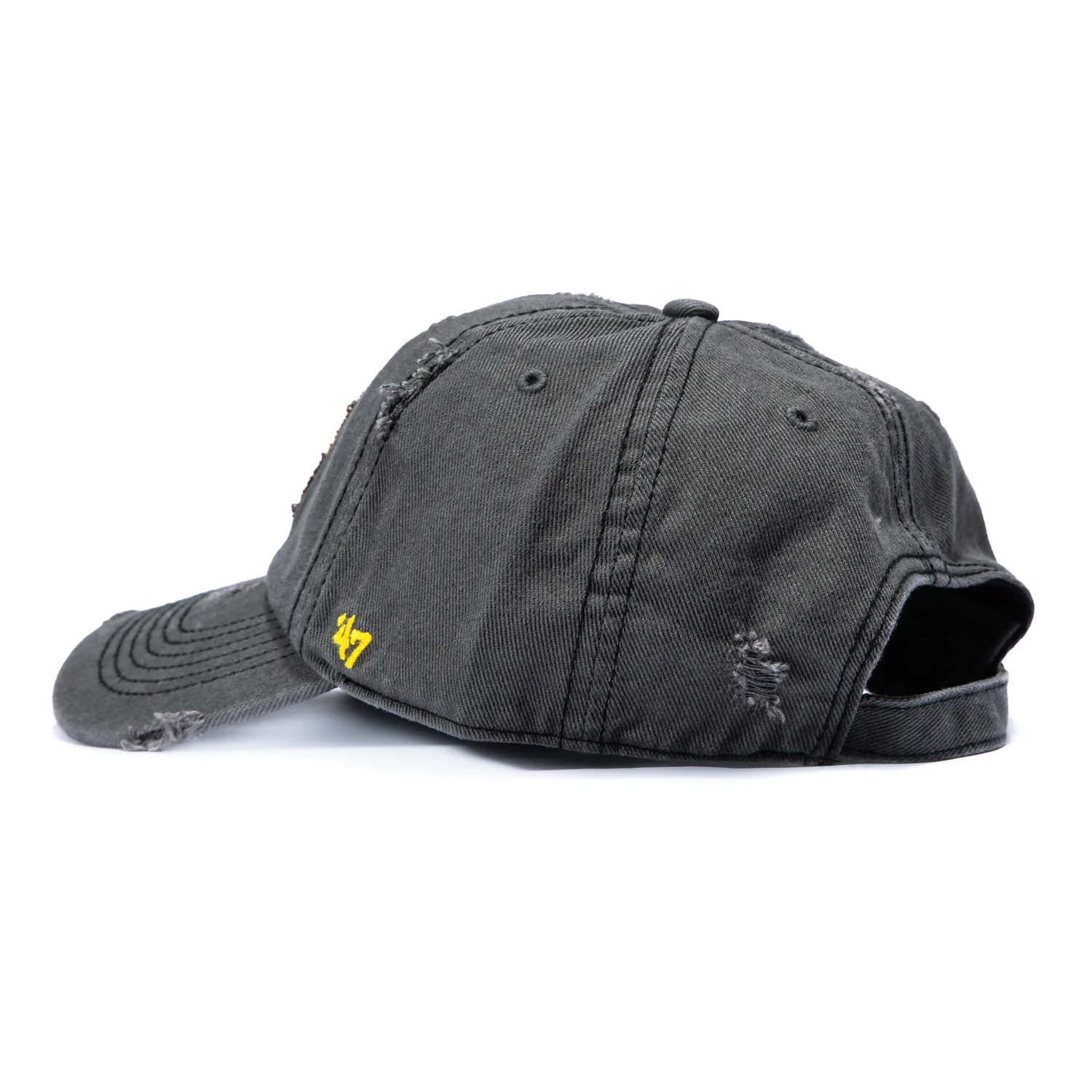 47 Brand Weathered San Diego Padres Cleanup Adjustable Hat - Graphite - Image 2
