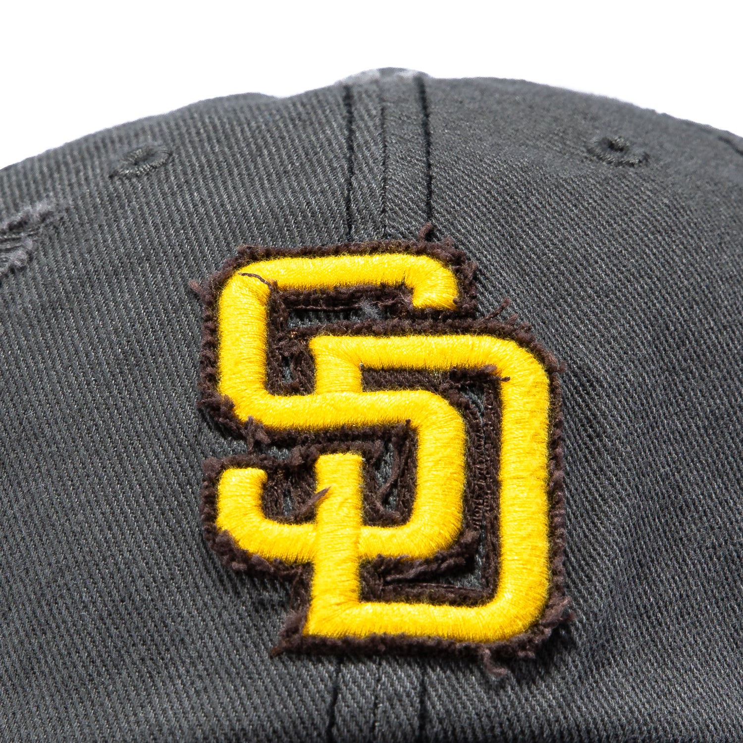 47 Brand Weathered San Diego Padres Cleanup Adjustable Hat - Graphite - Image 3
