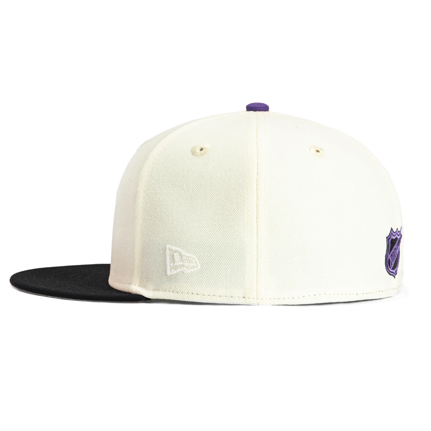 New Era 59Fifty White Dome Los Angeles Kings Alternate Hat - White, Black - Image 3